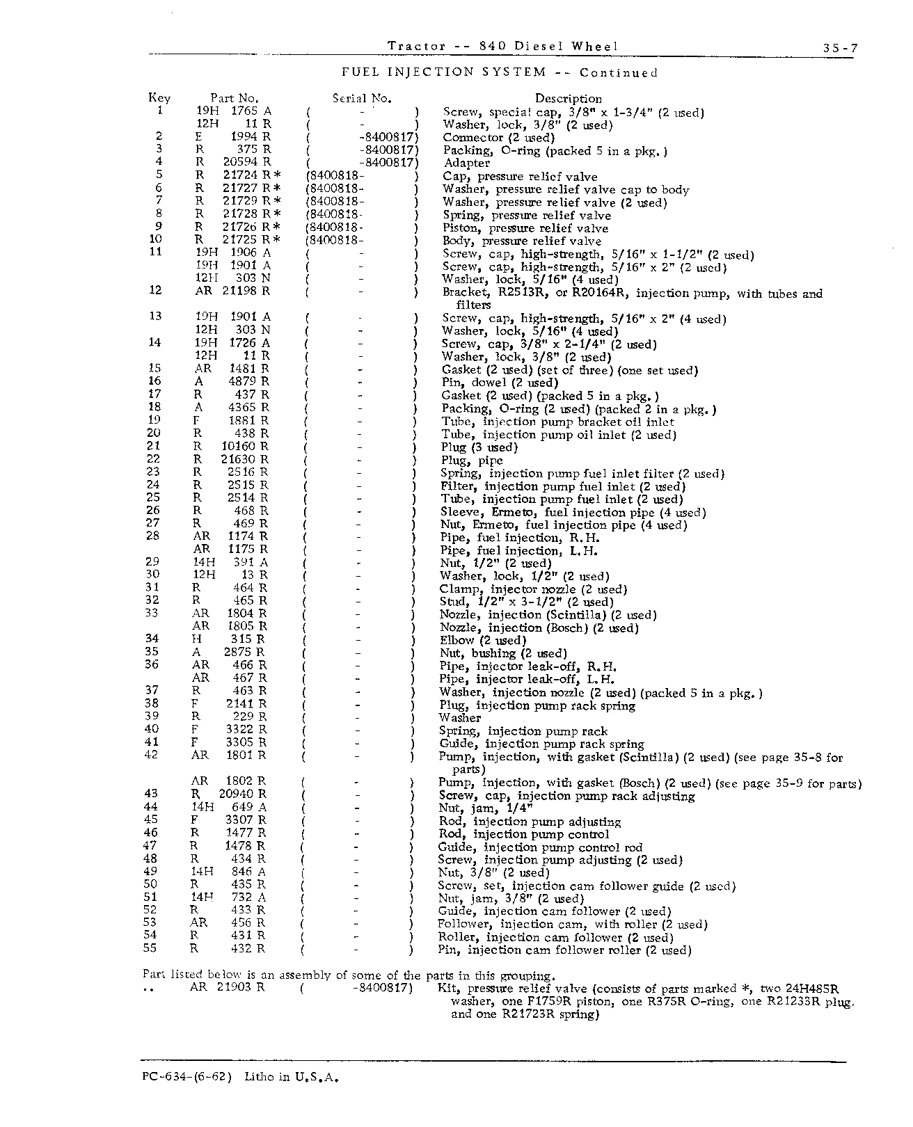 Fuel System (Continued)
