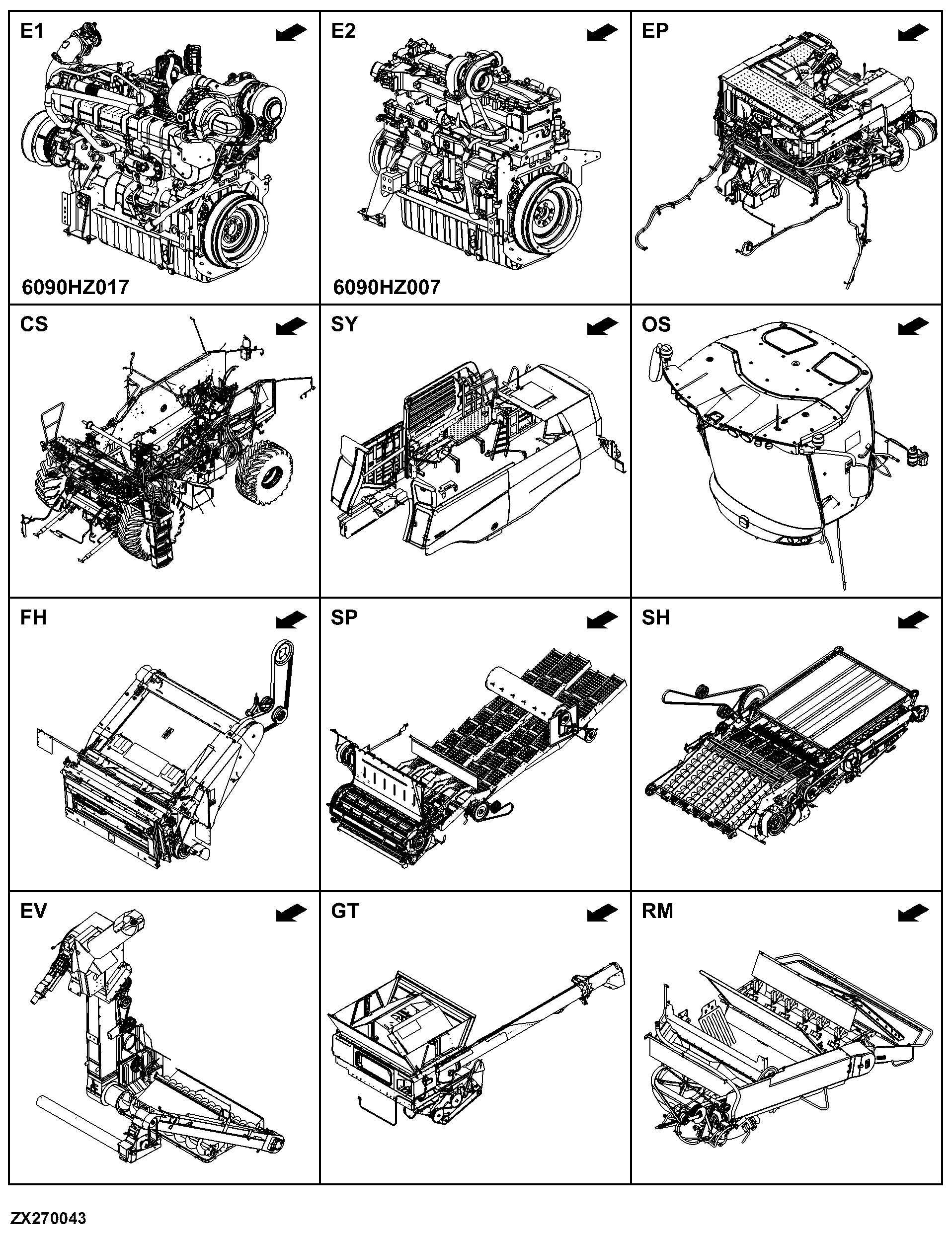 W660 Combine (Worldwide Edition, S.N. 102000 - 104999)