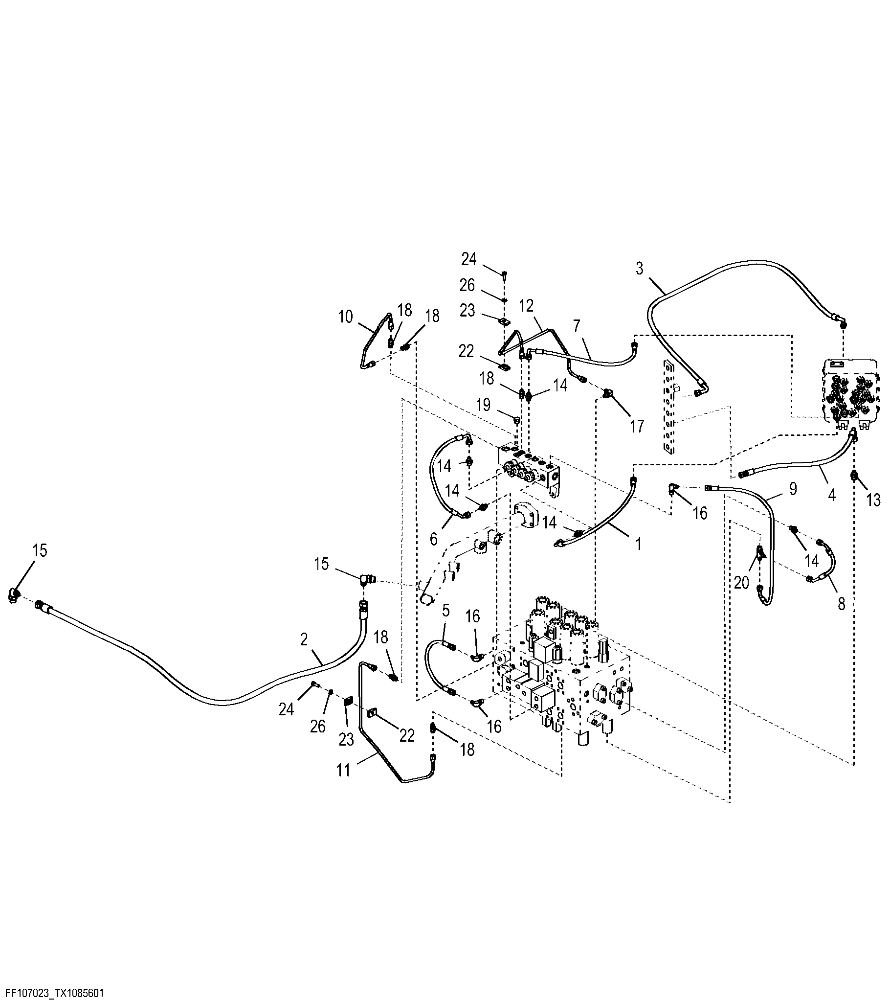Pilot Lines, Control Valve to Solenoid Valve