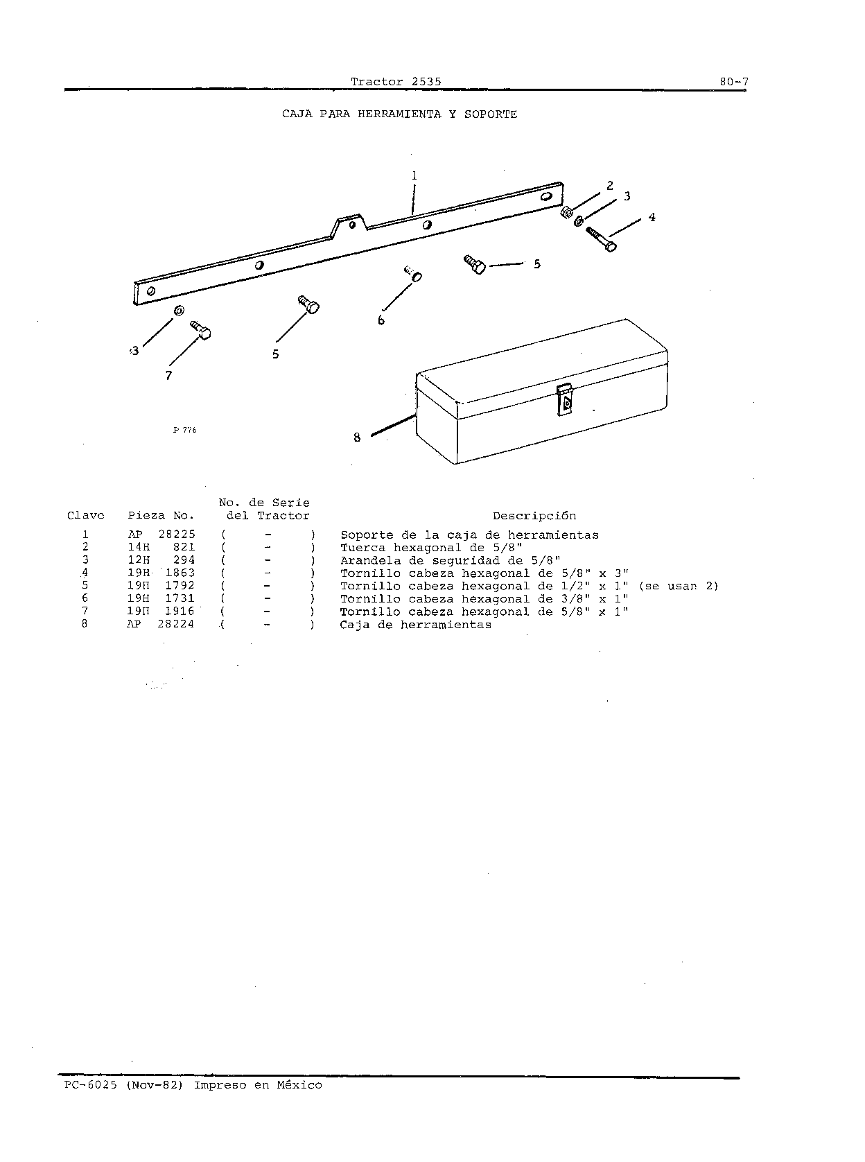 Caja para Herramientas