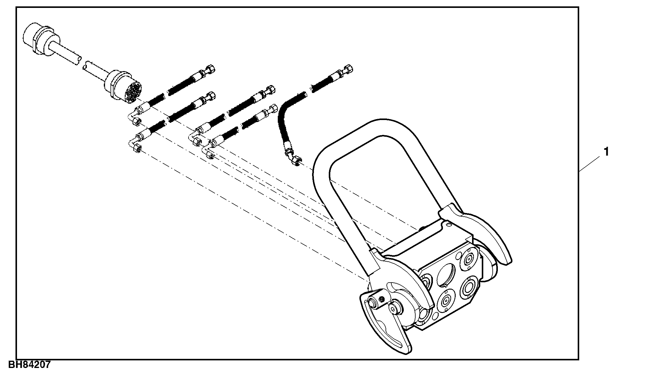 Multicoupler, Single Point Retrofit Conversion, Attachment
