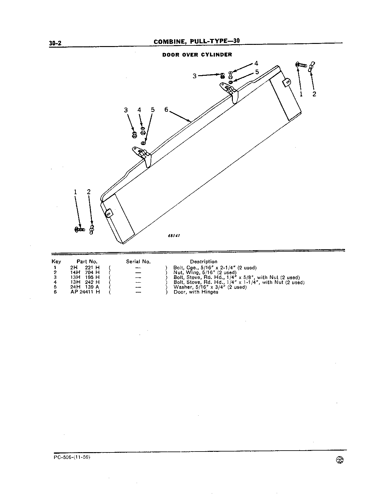 Cylinder Door