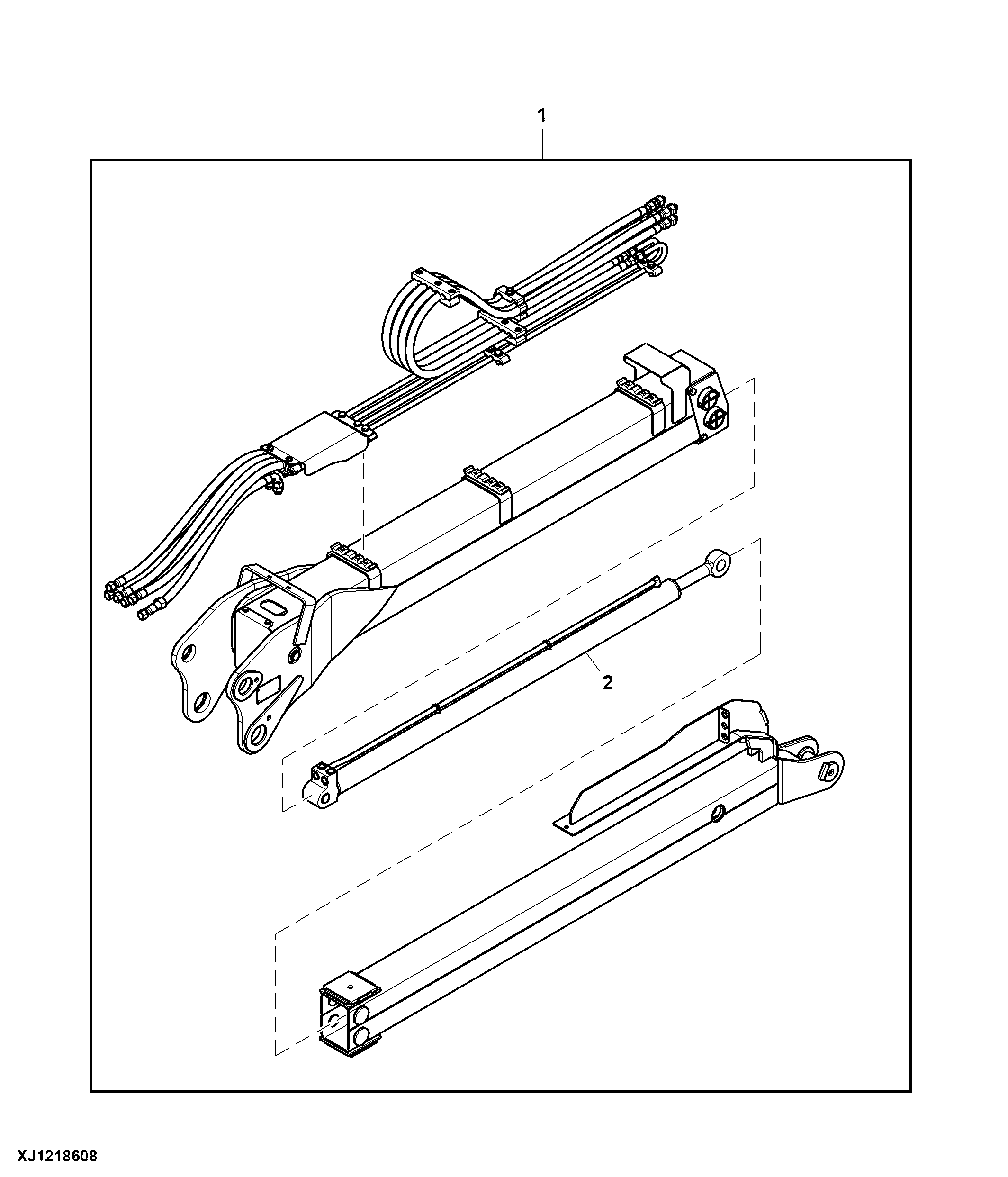 Extension Booms and Cylinders, CF772 / CF772S
