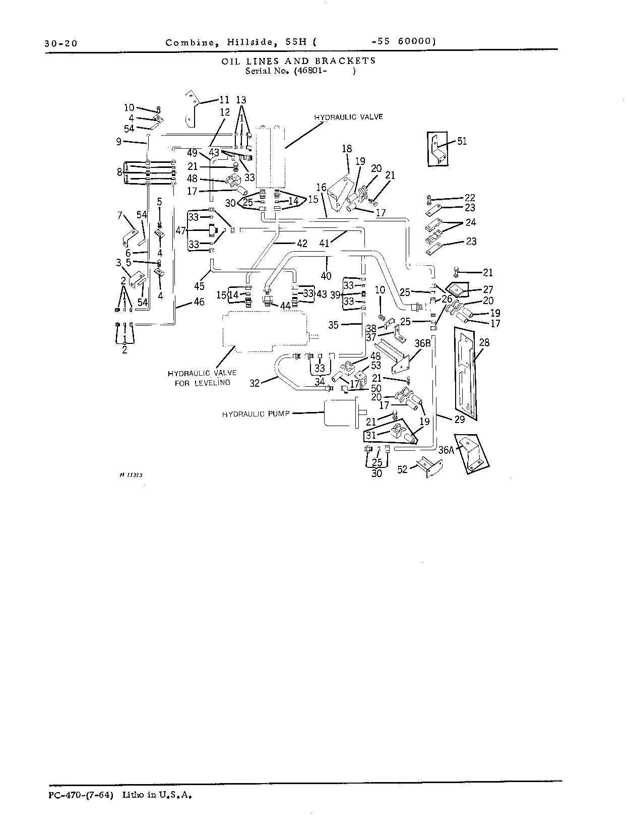 Oil lines for: Selective ground speed control