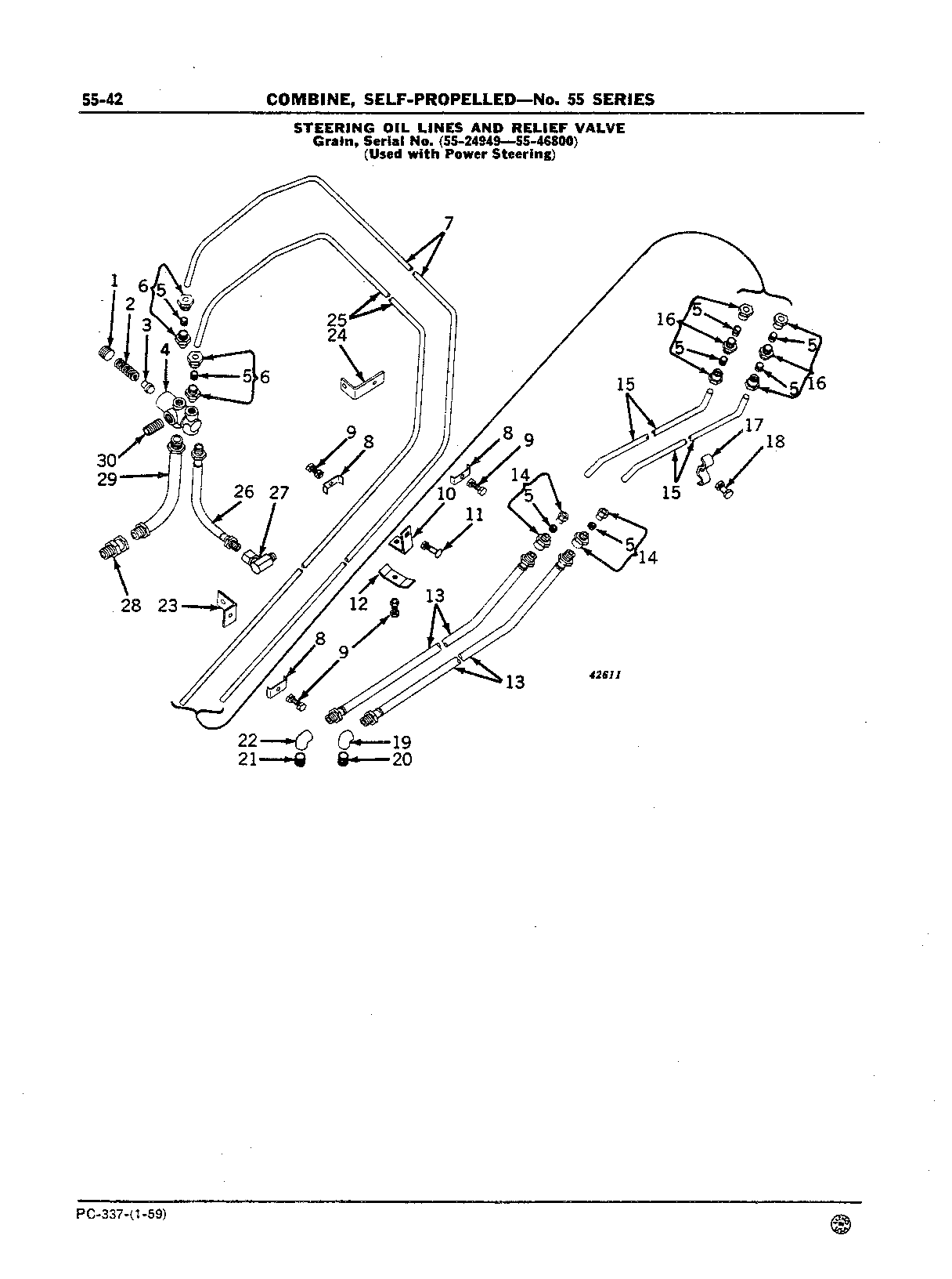 Hydraulic Hoses: Steering Oil Lines