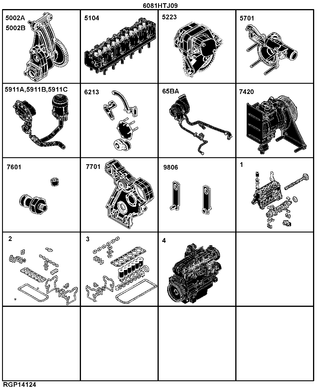 04B Engine 6081HTJ09