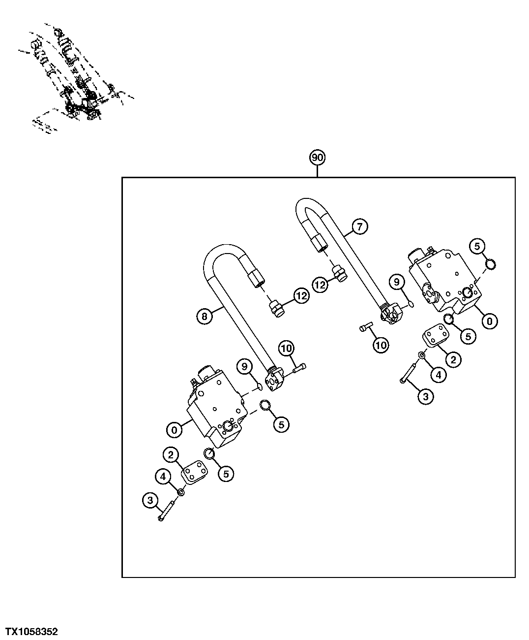 Controlled Load Lowering Device Kit (Boom) (2 of 6)