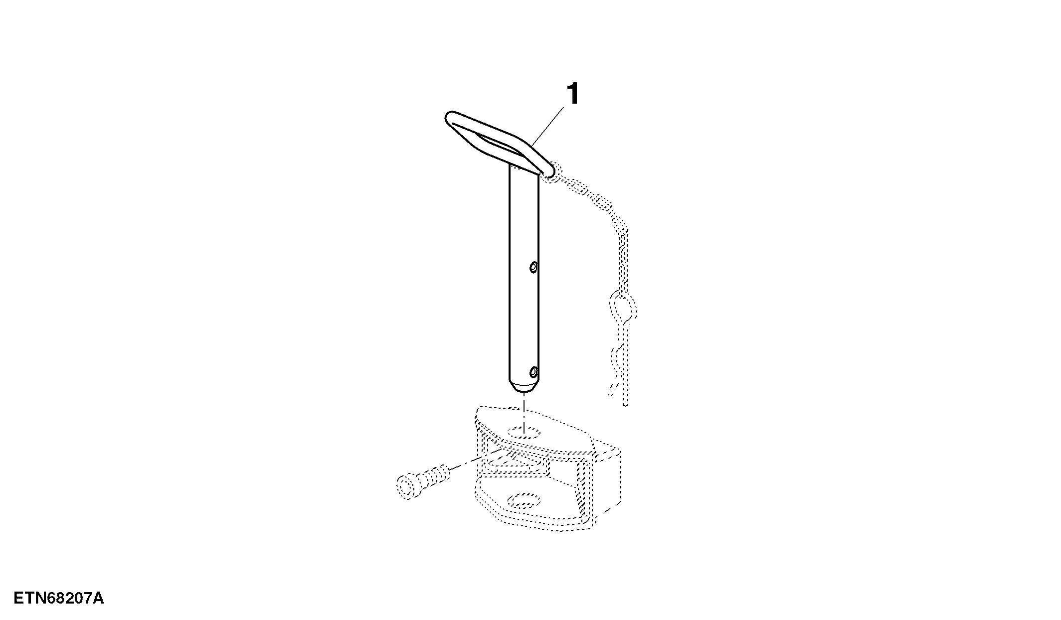 Front Weight Support Pin