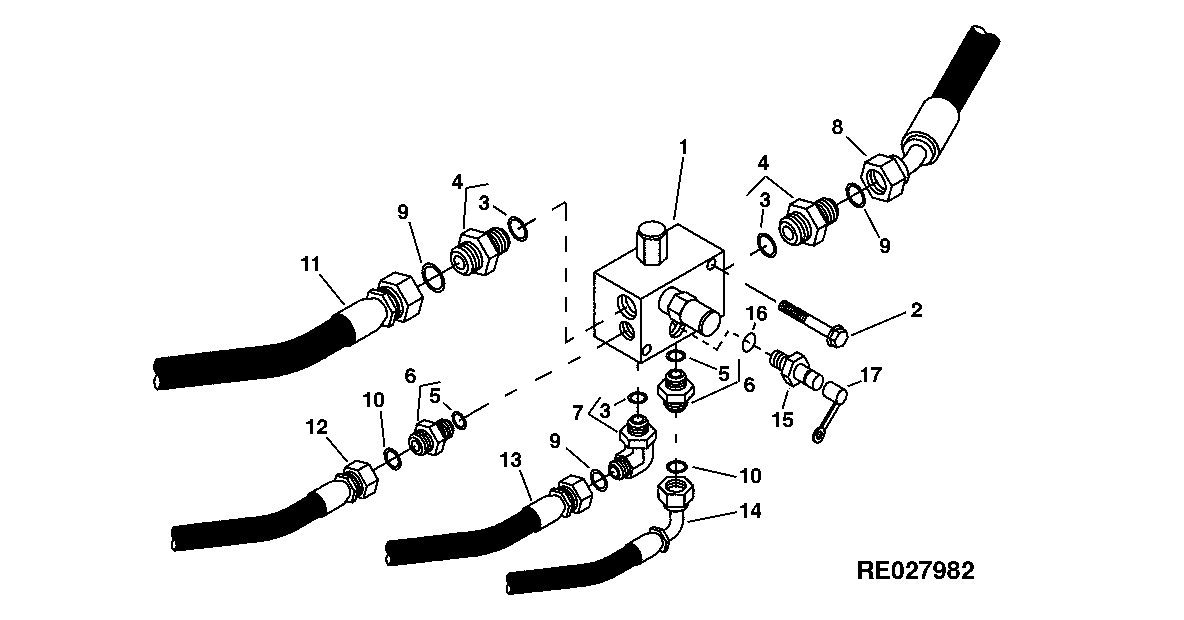 AXLE SEQUENCE VALVE (POWER SHIFT TRANSMISSION)