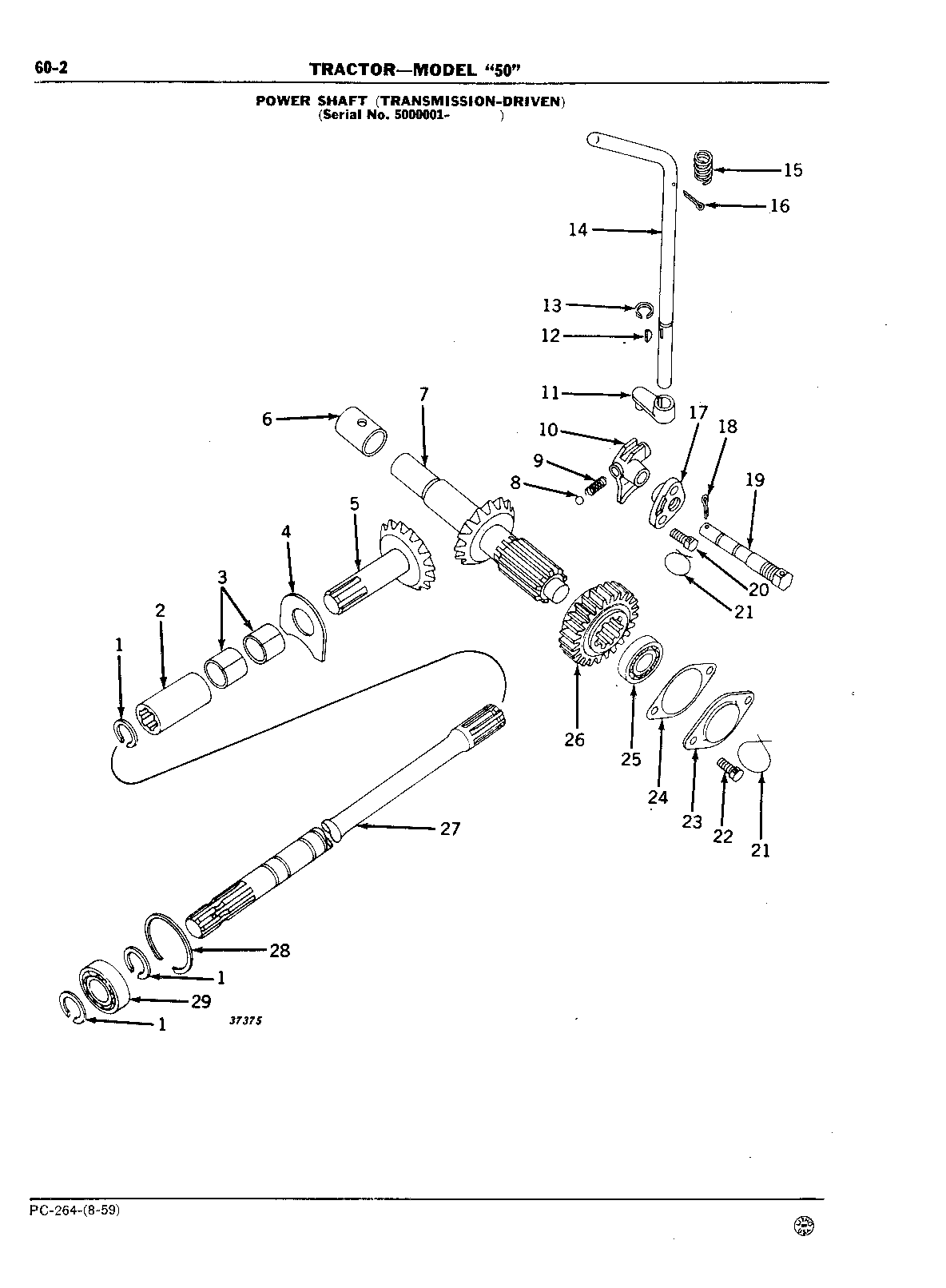 Section 60 - Power Shaft and Power Shaft