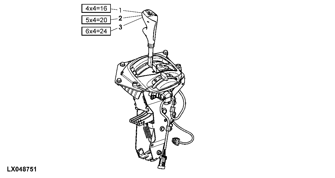 RANGE SHIFT COMPONENTS