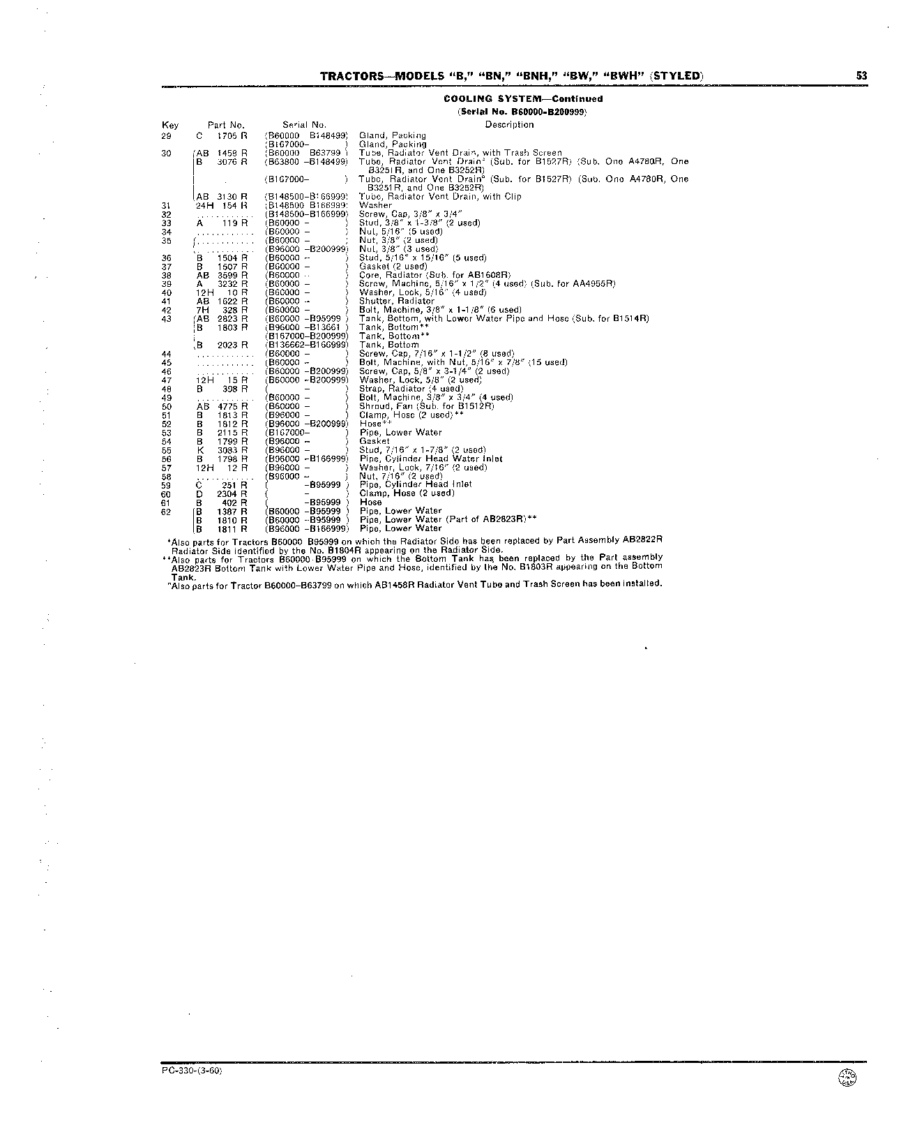 Cooling System (Continued)