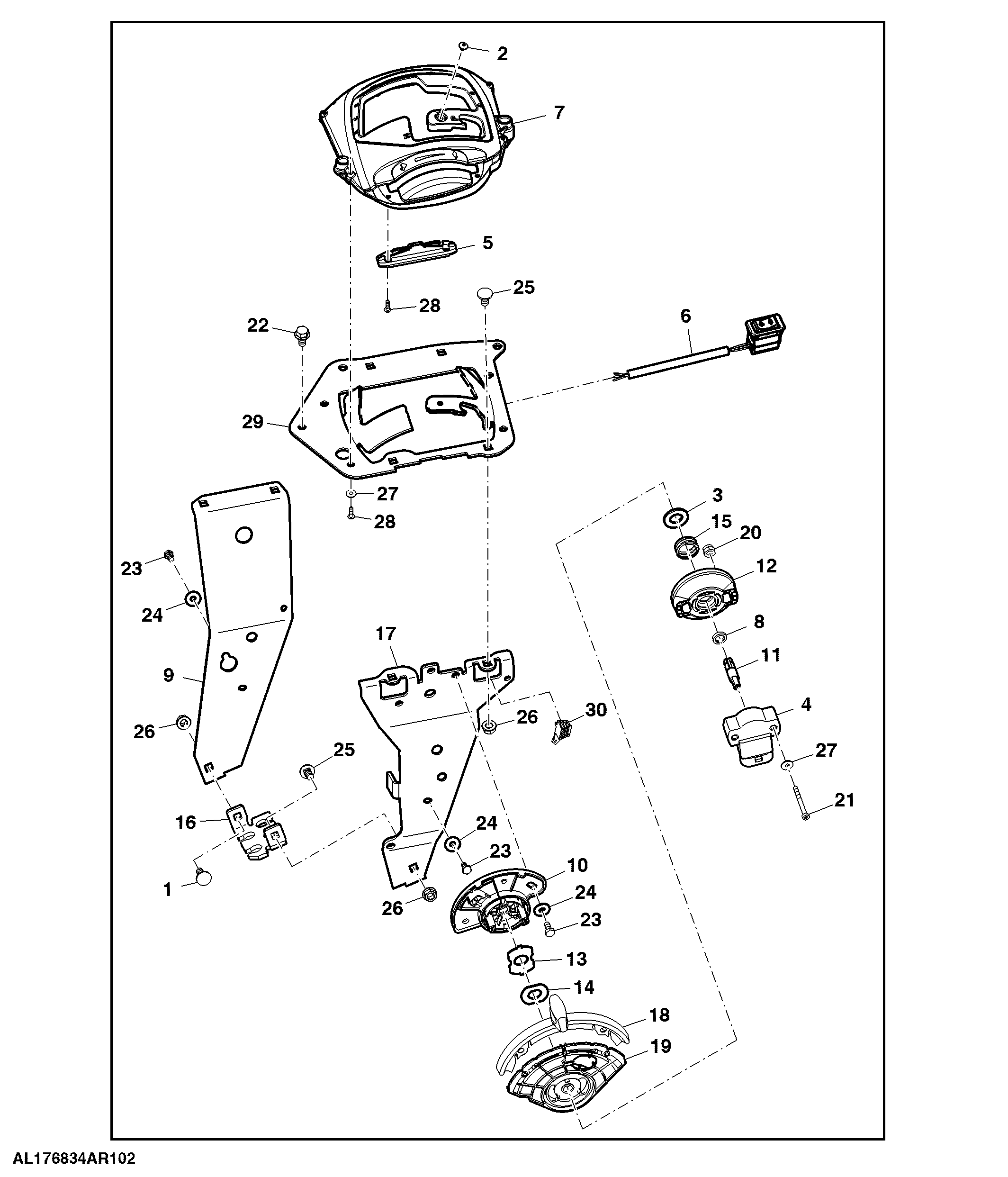 Range Shift / Speed Control, PowrQuad™, W/ 5-Ranges