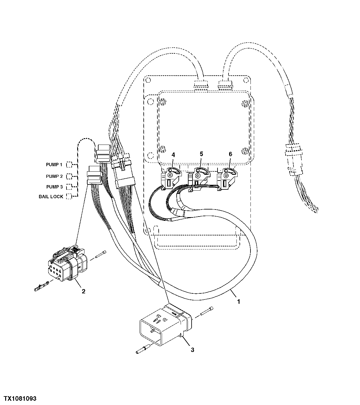 Wiring Harness - Base Flex Module to Relay Box