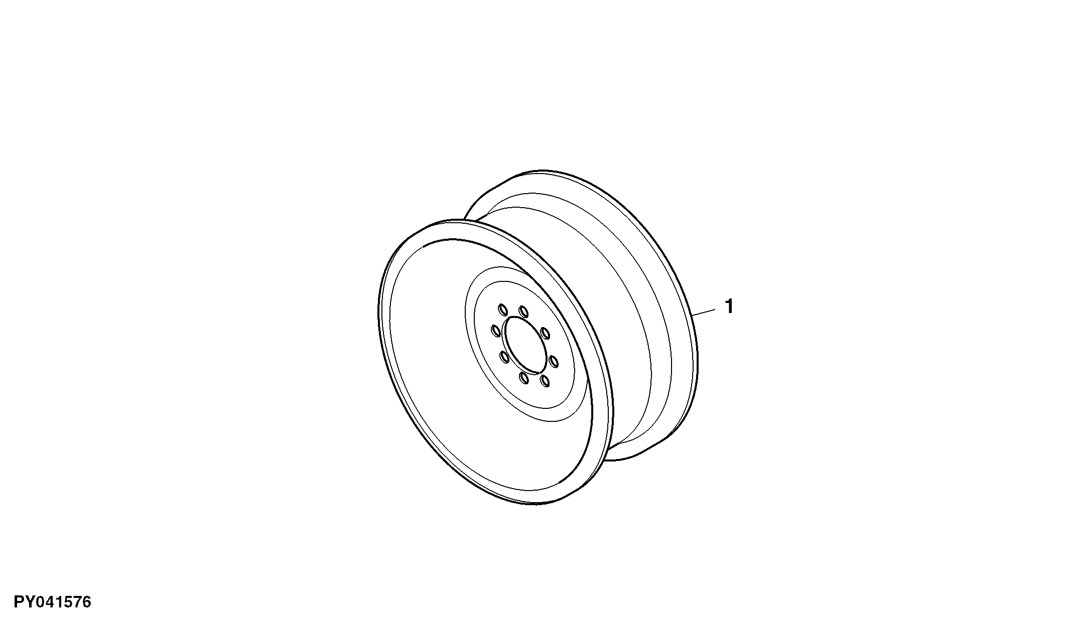 Rear Wheels, DW20X26