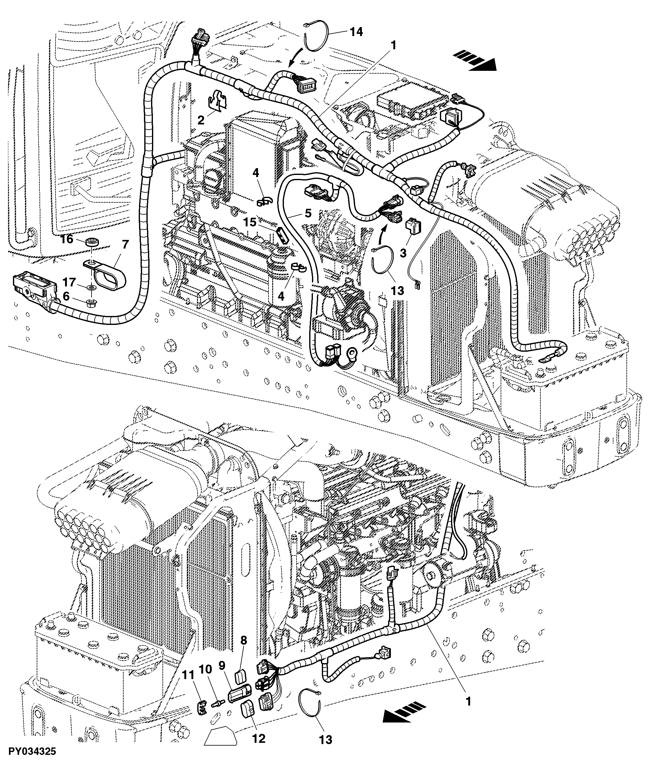 ENGINE WIRING HARNESS / WATER PUMP WIRING HARNESS