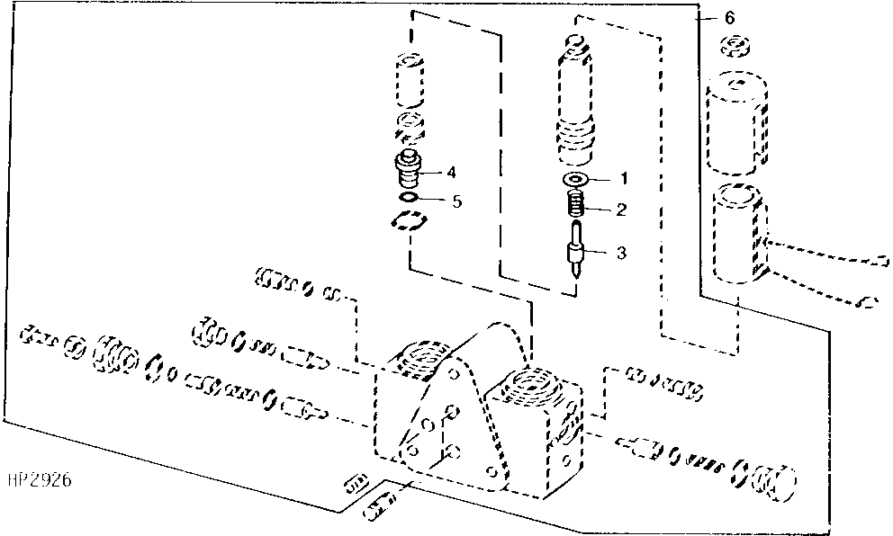 SOLENOID CONTROL VALVE KIT FOR HEADER LIFT MODULE POPPET