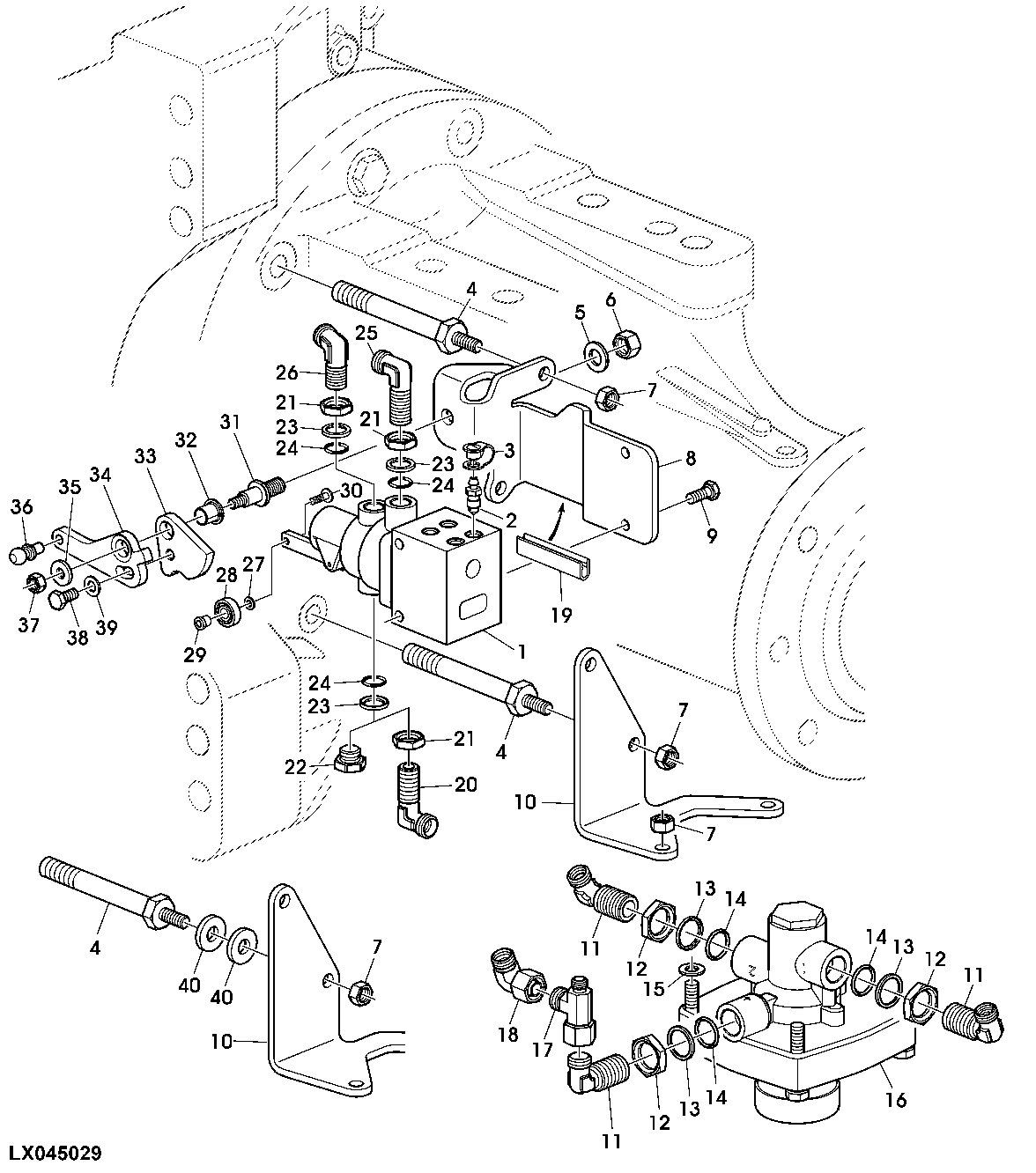 CONTROL VALVES FOR TRAILER AIR BRAKE (DUAL-LINE PLUS SINGLE-LINE SYSTEM)