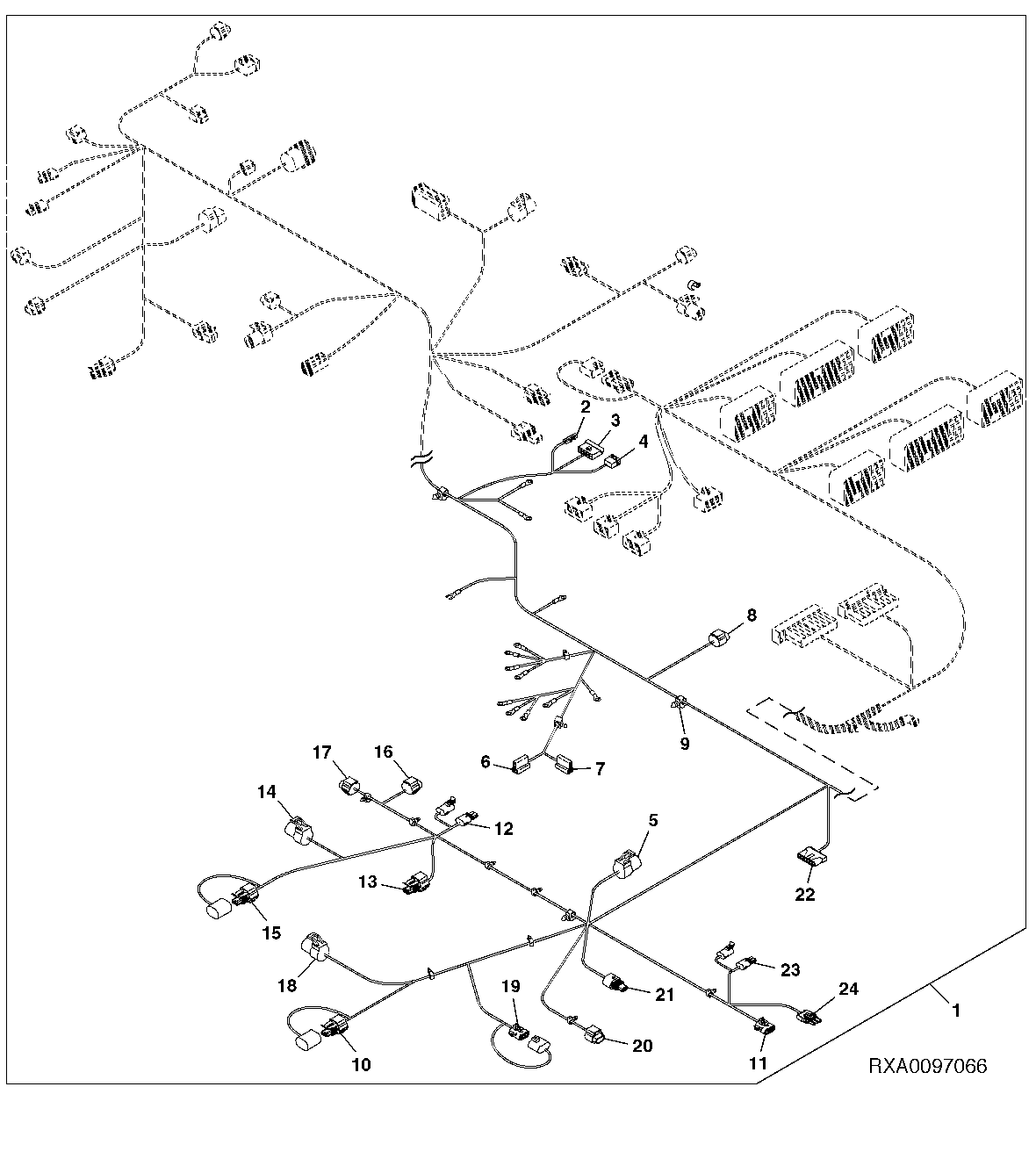 Chassis Wiring Harness Connectors Continued (2/3) (ILS™) (50K) (Non-Certified)