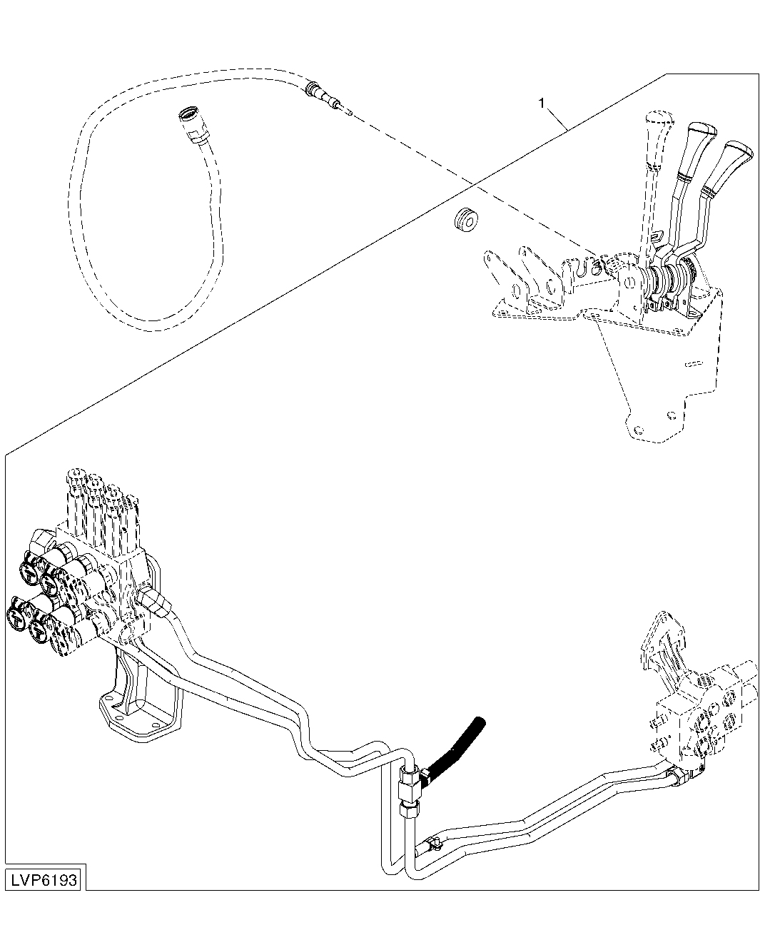 TRIPLE DELUXE REAR SCV MOUNTING (0 TO 3 SCV)