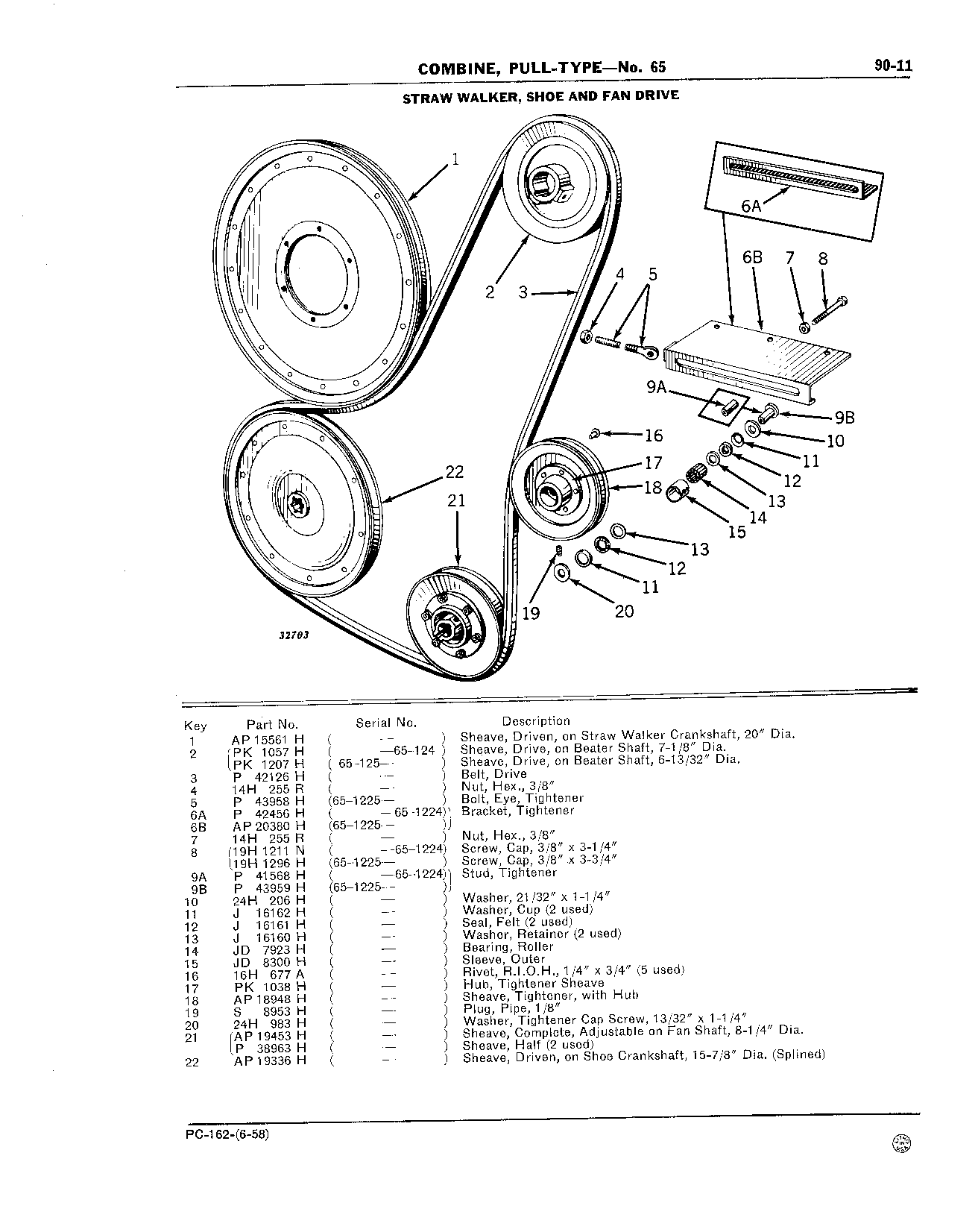 90 Drive Belts, Chains, and Tighteners (Continued)