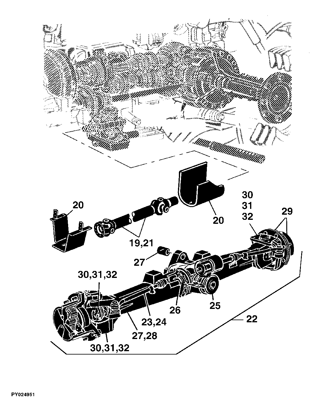 52 DIFFERENTIAL, FINAL DRIVE ASSEMBLIES, FRONT WHEEL DRIVE