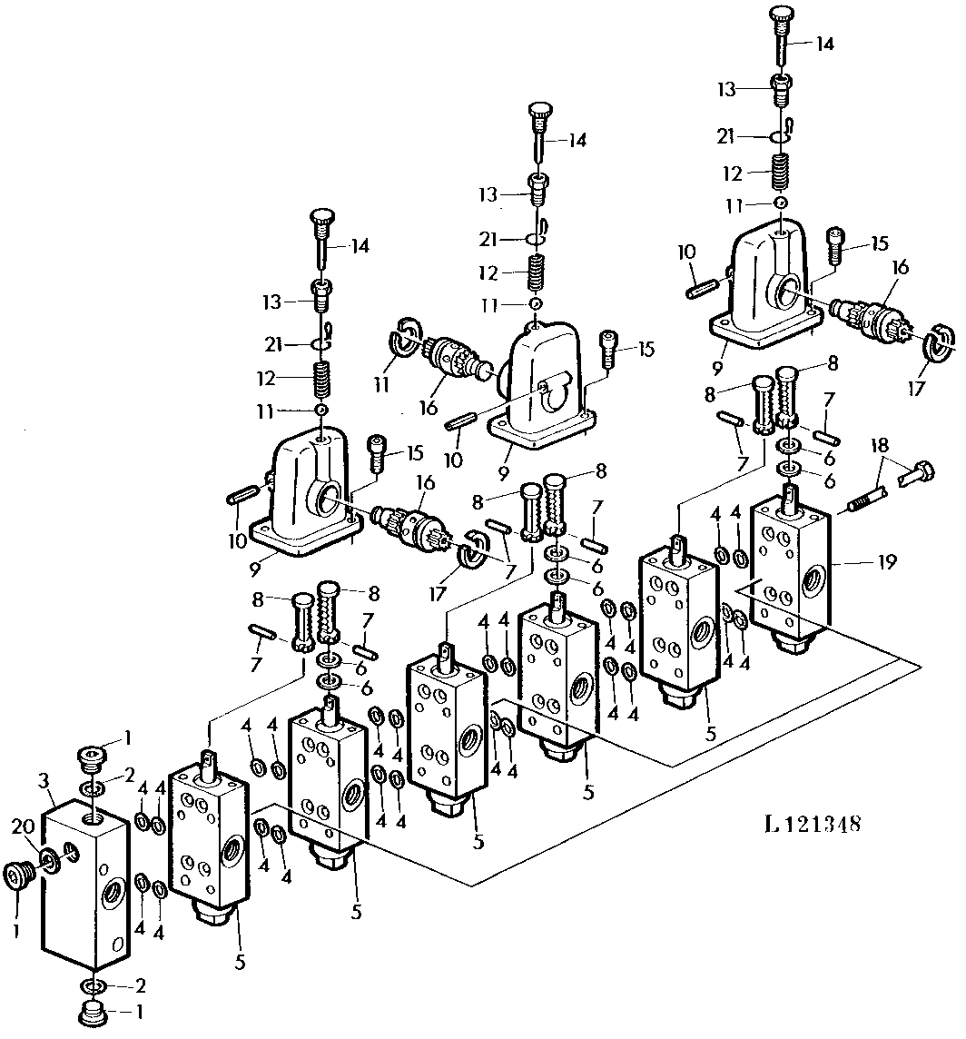 DOUBLE ACTING SELECTIVE CONTROL VALVE (SPOOL TYPE)