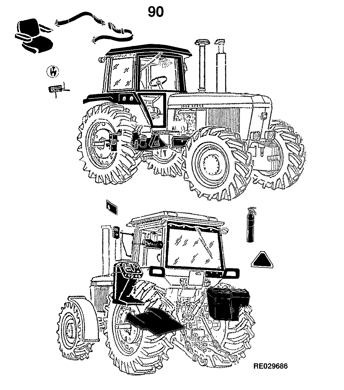 4055, 4255 and 4455 Tractors (Worldwide Edition)