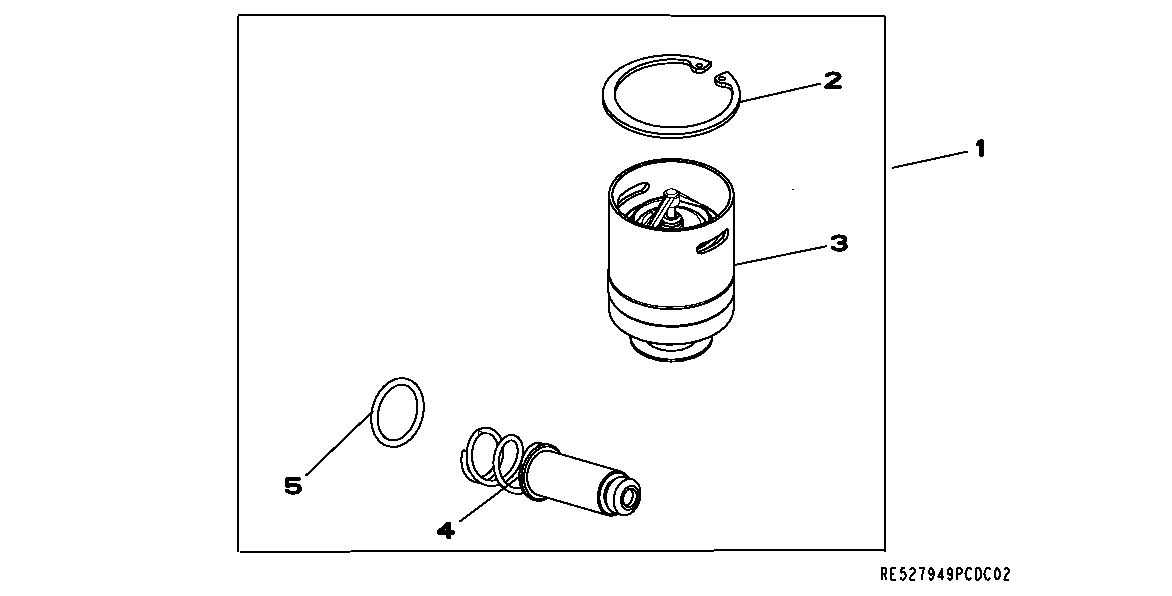 9901 Thermostat Kit / Cold Advance ( - 047127)
