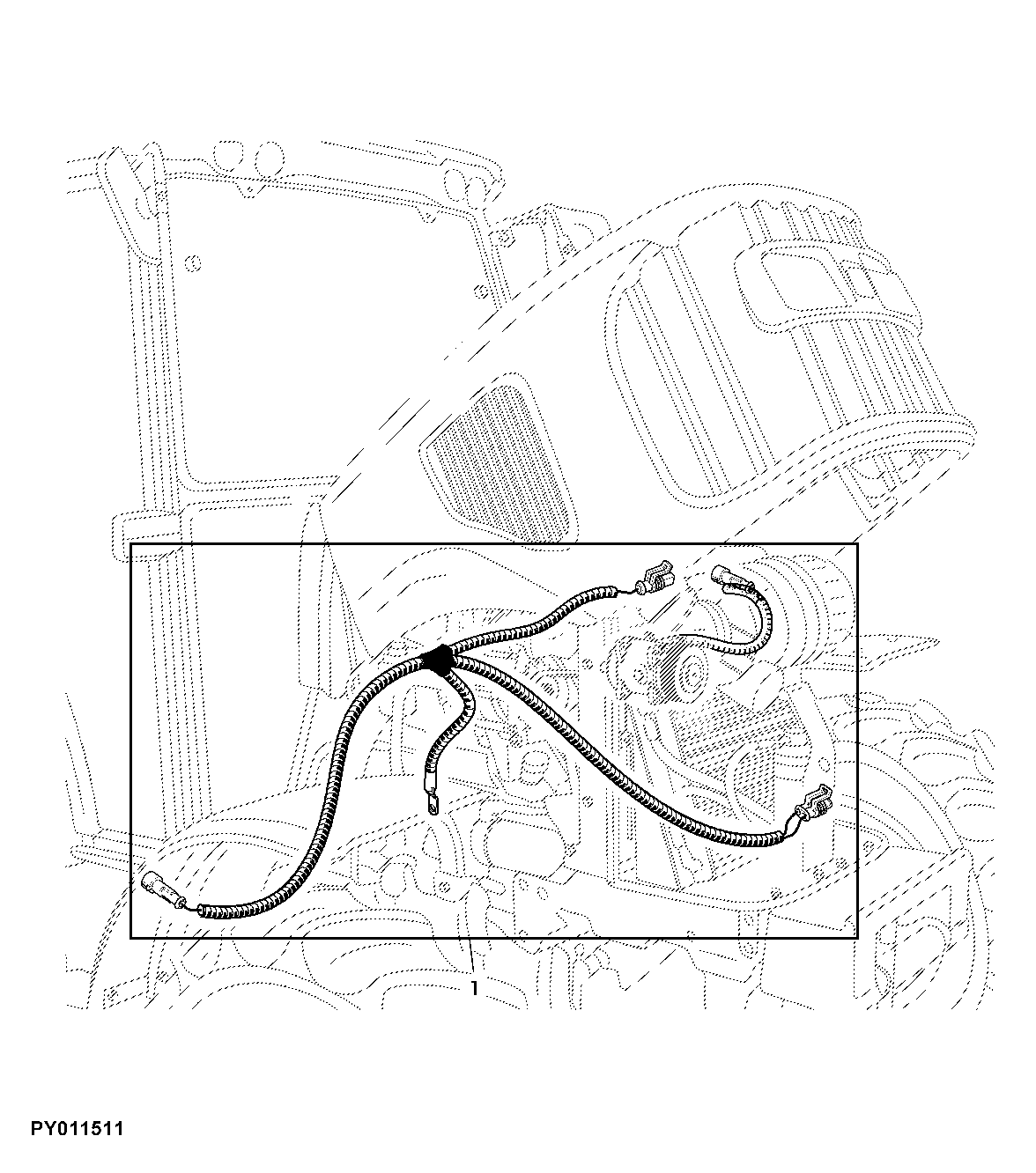 WIRING HARNESS, COMPRESSOR
