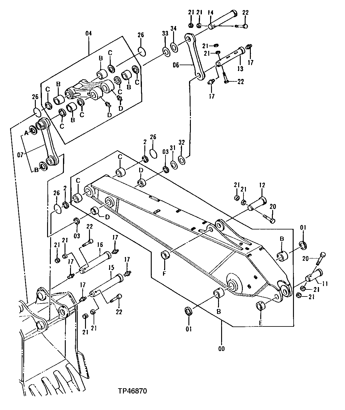 STANDARD ARM (3 9 M - 12 FT 10 IN ) ( - 006003)