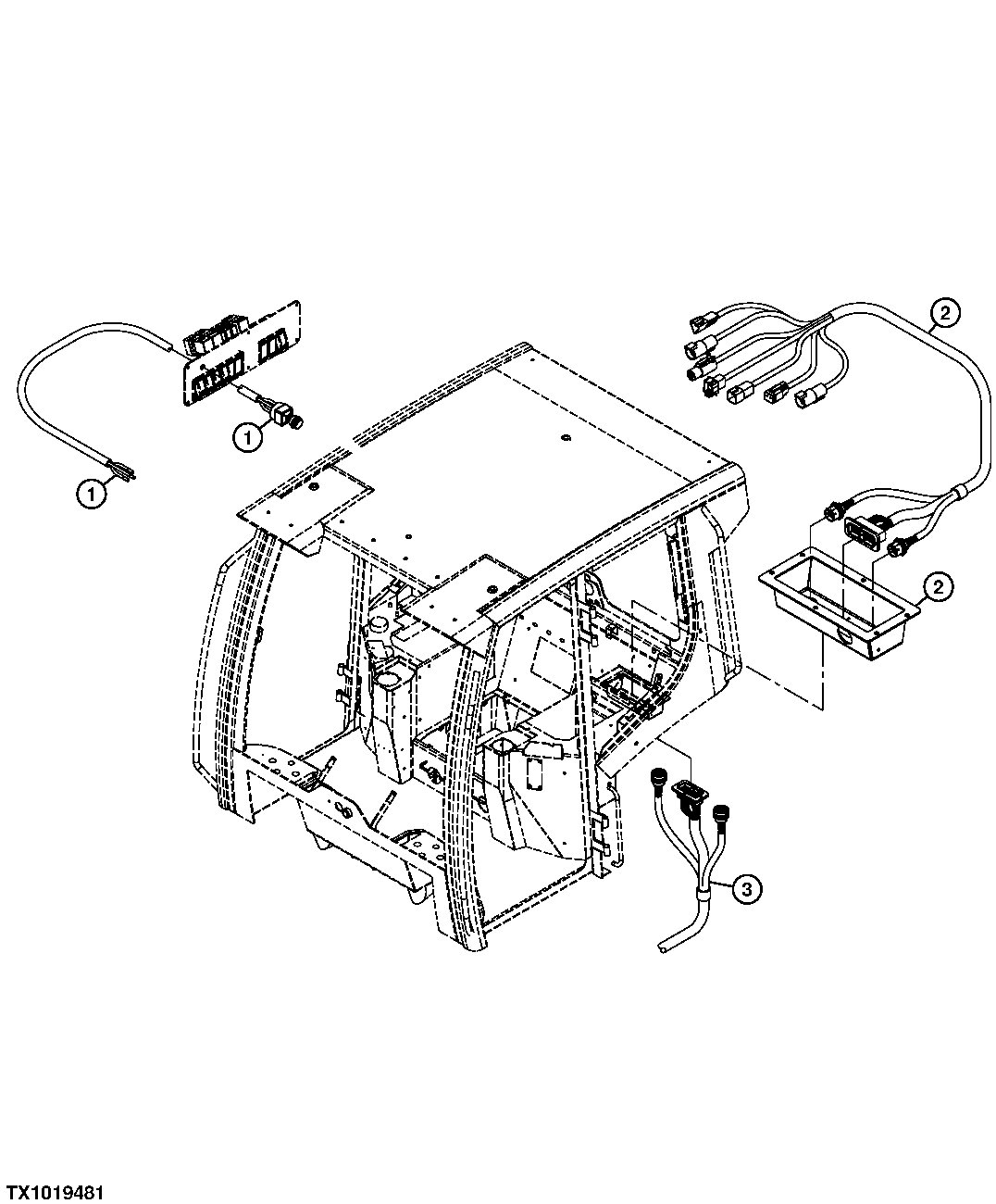 Main Wiring Harness and Engine Wiring Harness