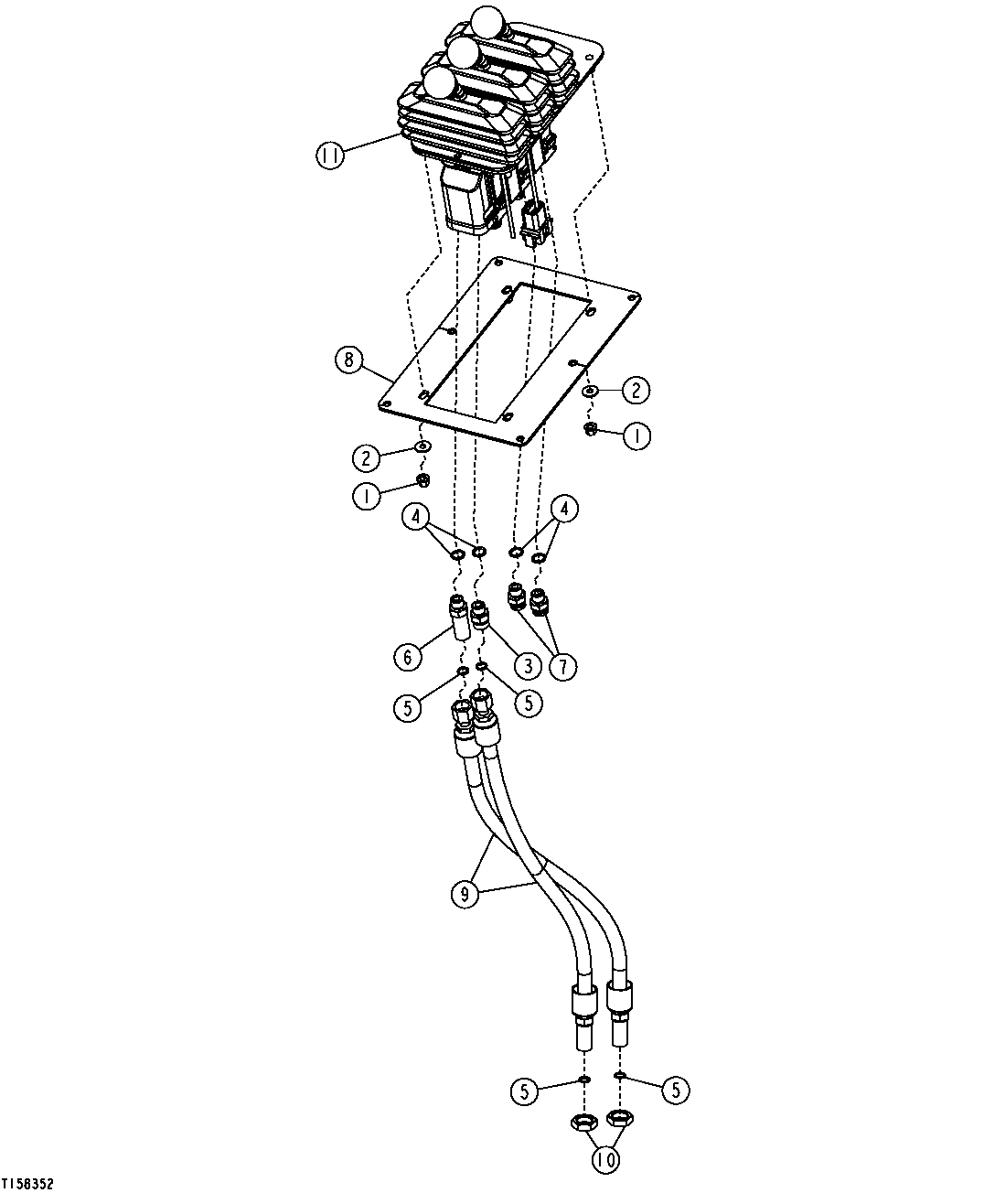 Two Lever Controller With Auxiliary ( - 590067)