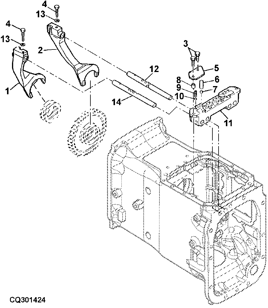 RANGE SHIFT (COLLARSHIFT OR SYNCSHUTTLE™ TRANSMISSION)