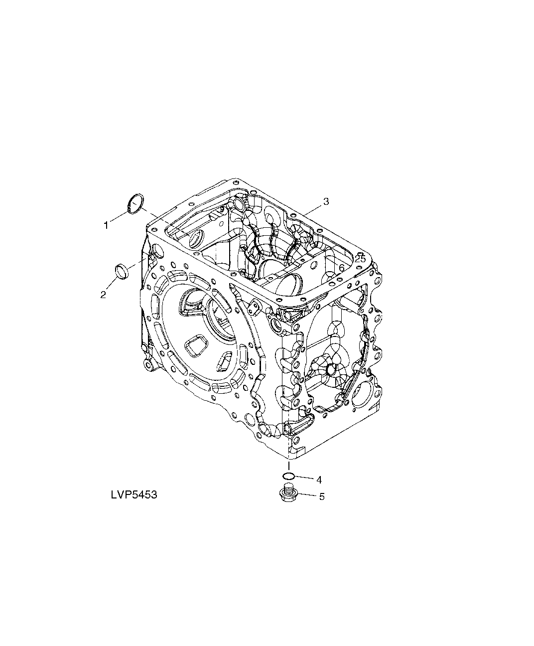 Differential Housing, W/ Electro-Hydraulic (HI/LO), Yanmar