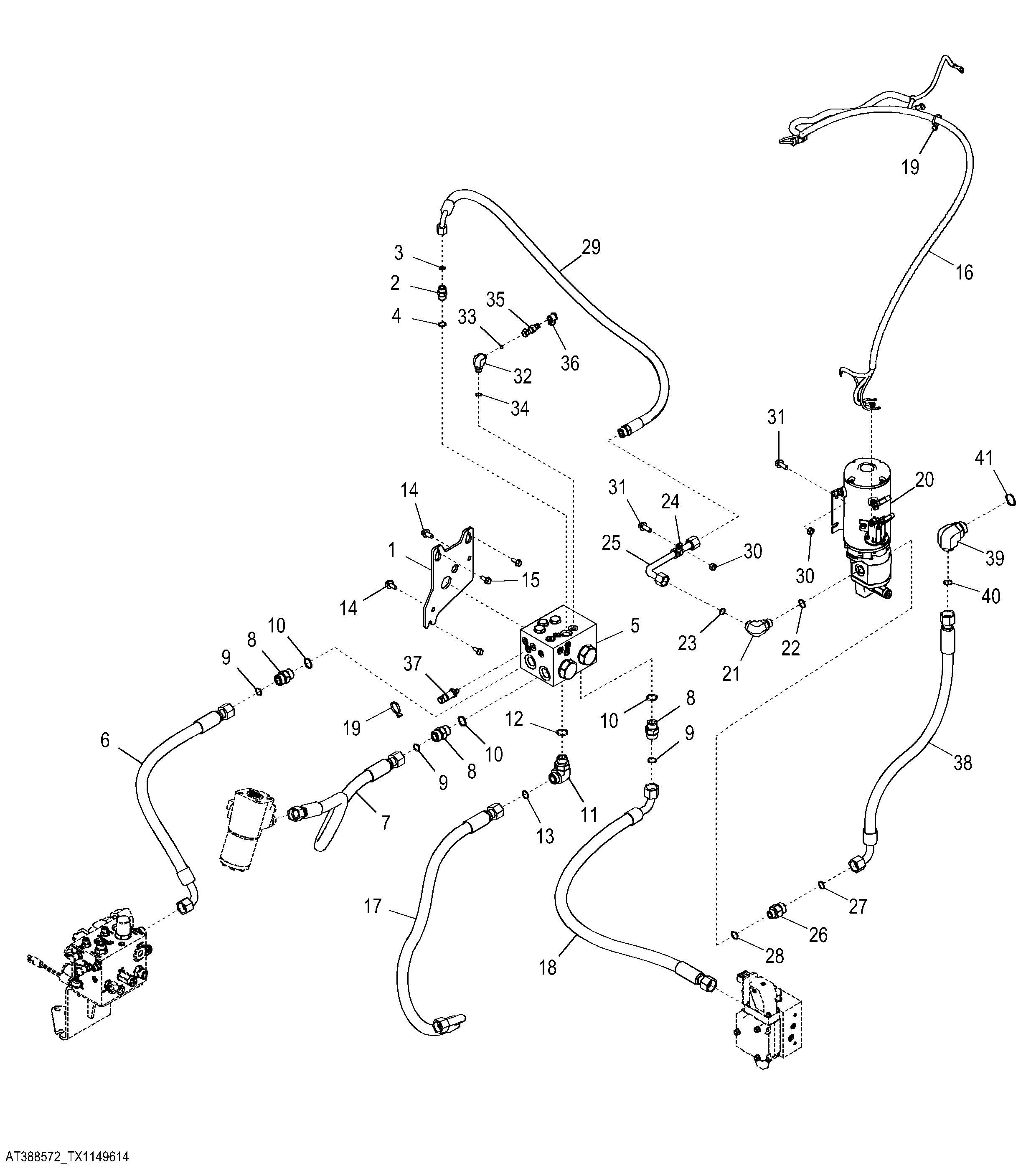 Secondary Steering System for Joystick Steering (654411 - )