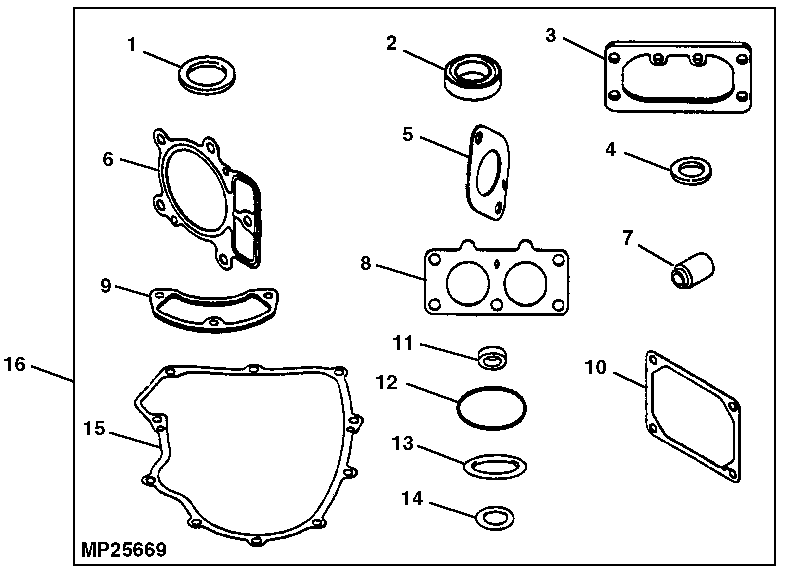 Engine Gasket Kit (ENGINE MARKED 406777-0139-E1)