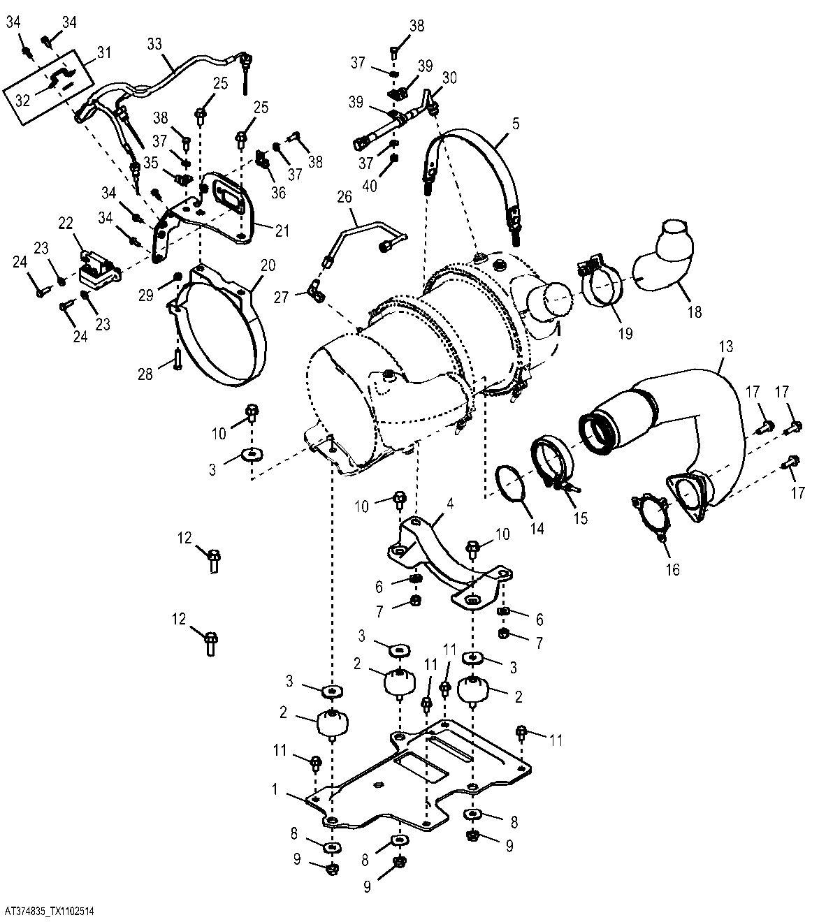 Diesel Particulate Filter Installation ( - 233374)