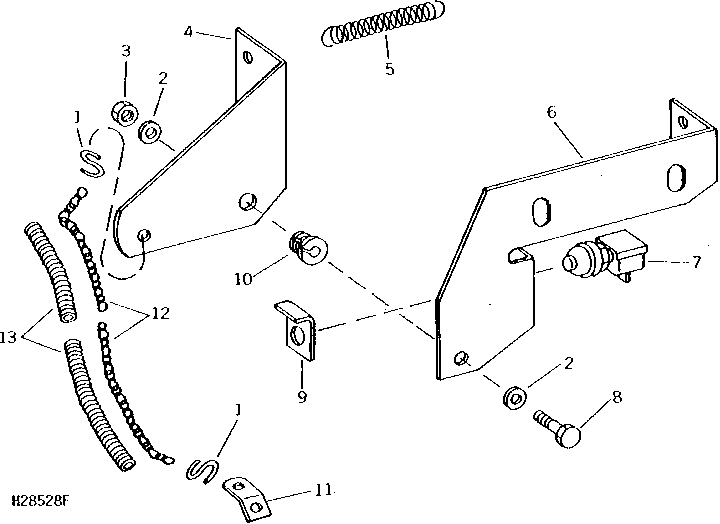 Actuator Switch And Mounting (Automatic Header Height Control And Dial-A-Matic Header Height Control)