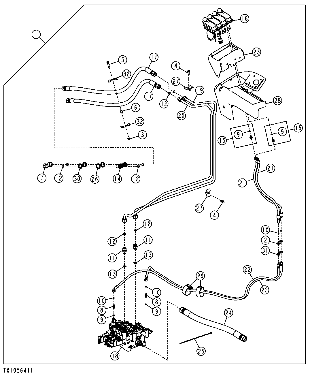 Three Lever To Four Lever Pilot Controller Conversion Kit (Powerllel™)