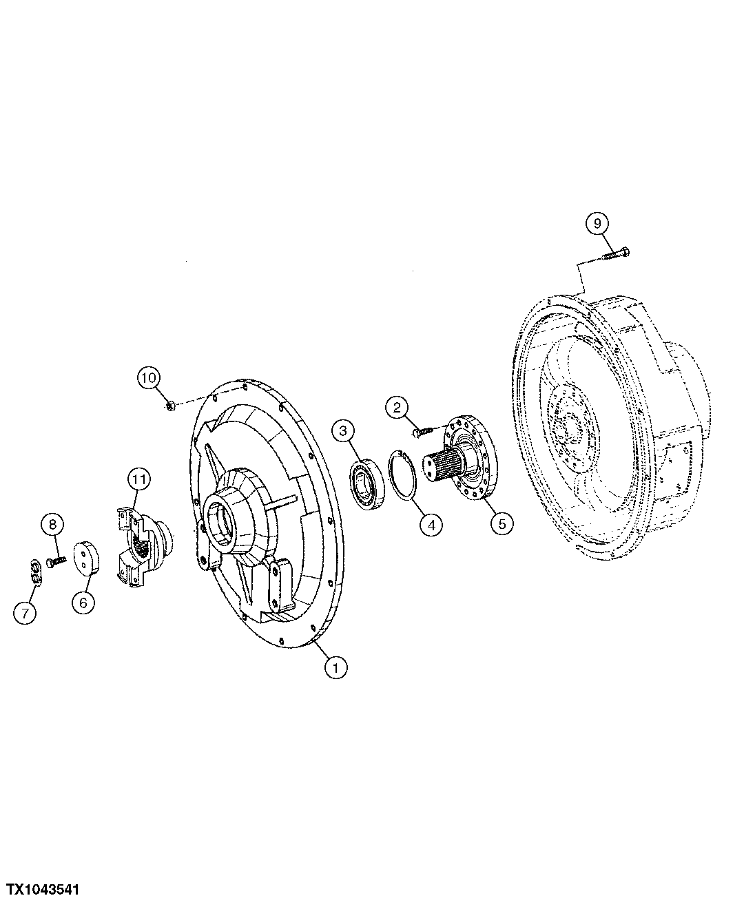 Engine Connect Assembly (with Lock-up Torque Converter)