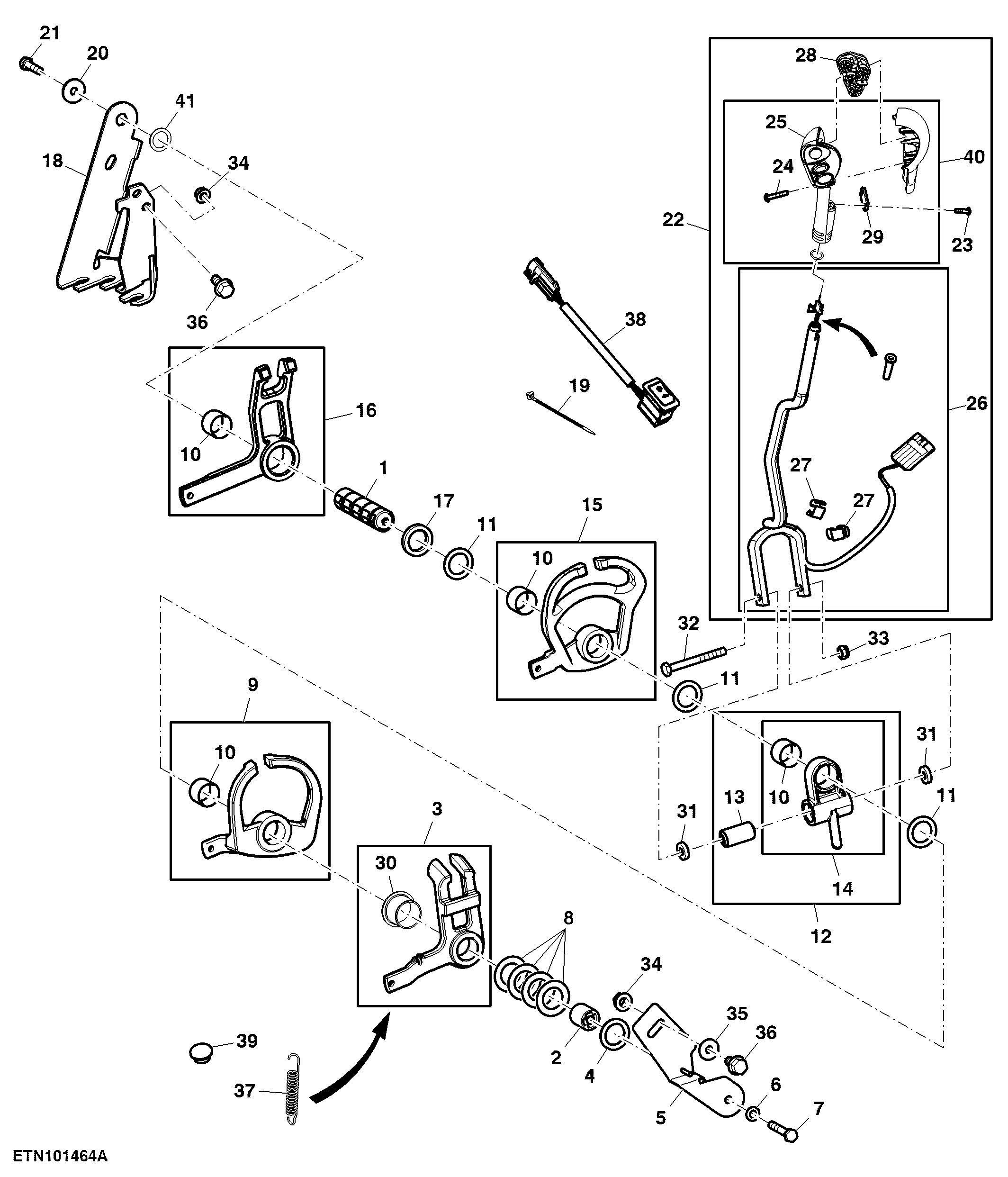 Range Shift, PowrQuad™ PLUS, W/ 6-Ranges, W/ Hand Clutch