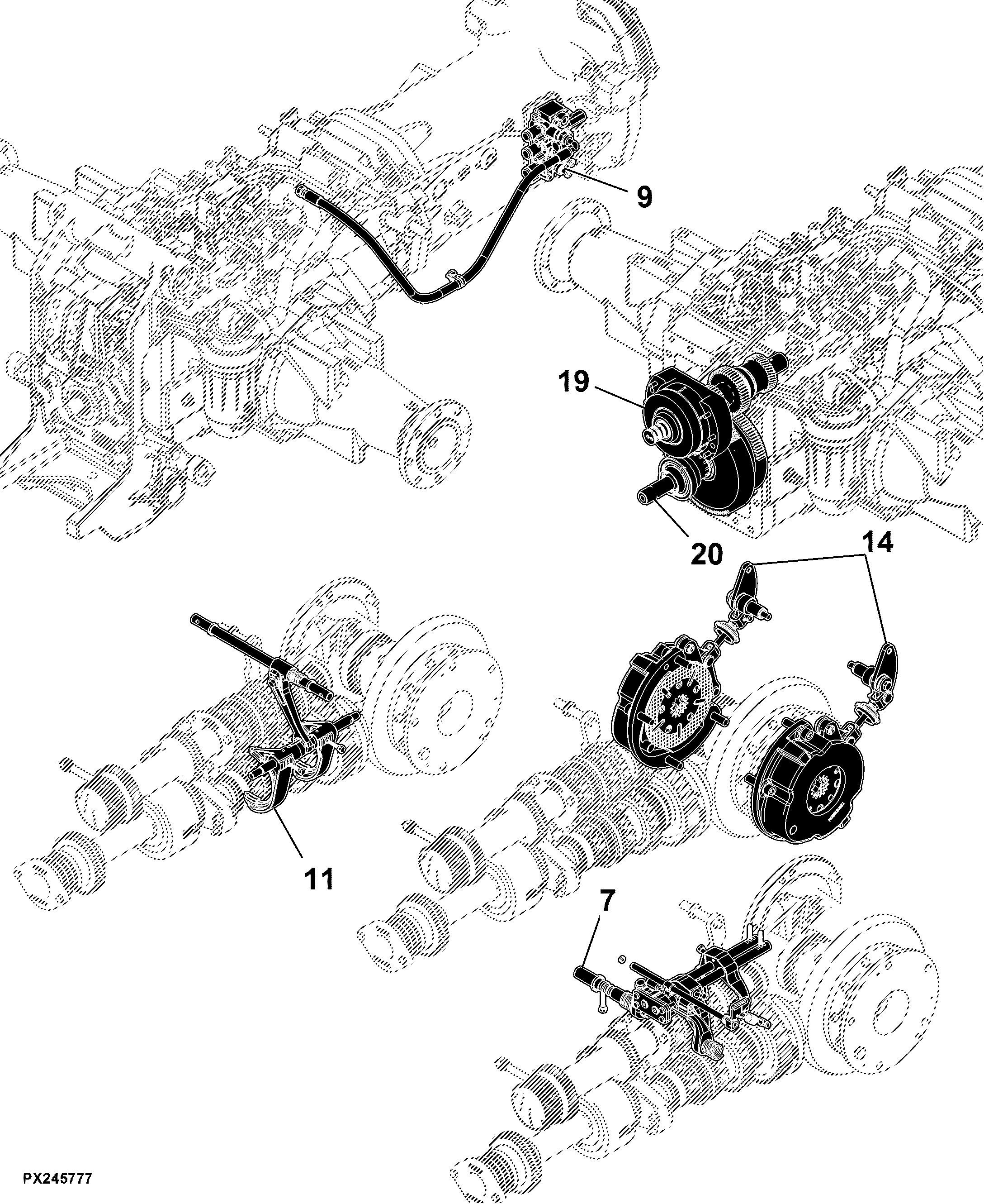 51 PowrReverser™ Plus Transmission, 24 X 12, 2WD