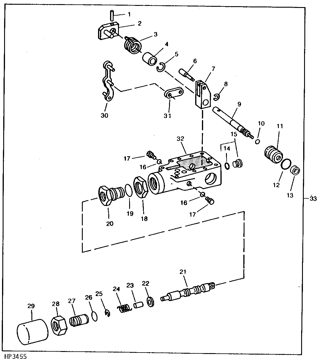 Hydrostatic Drive Displacement Control Valve, Sundstrand (620468 - )
