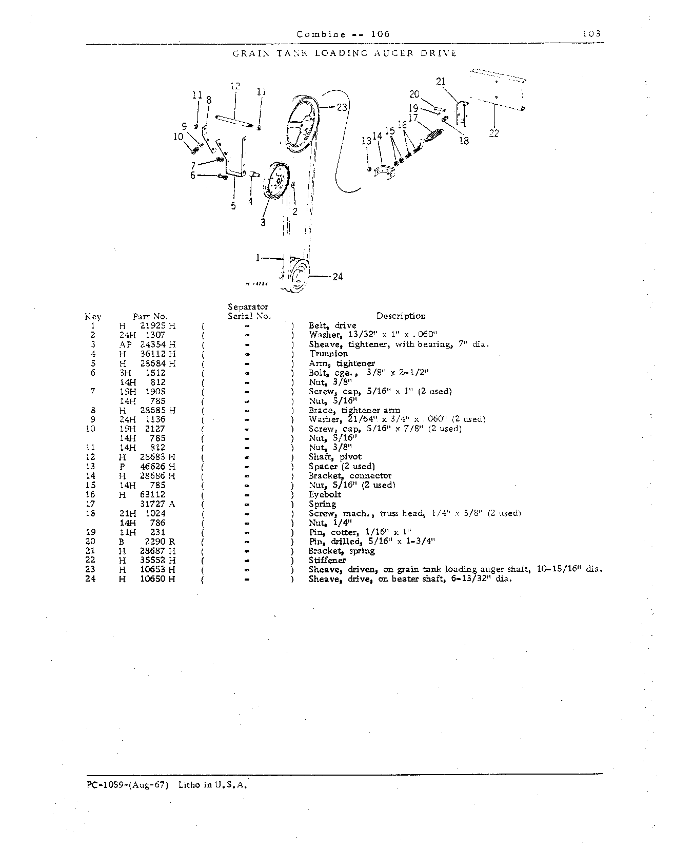 Drives and Separator Shields (Continued)