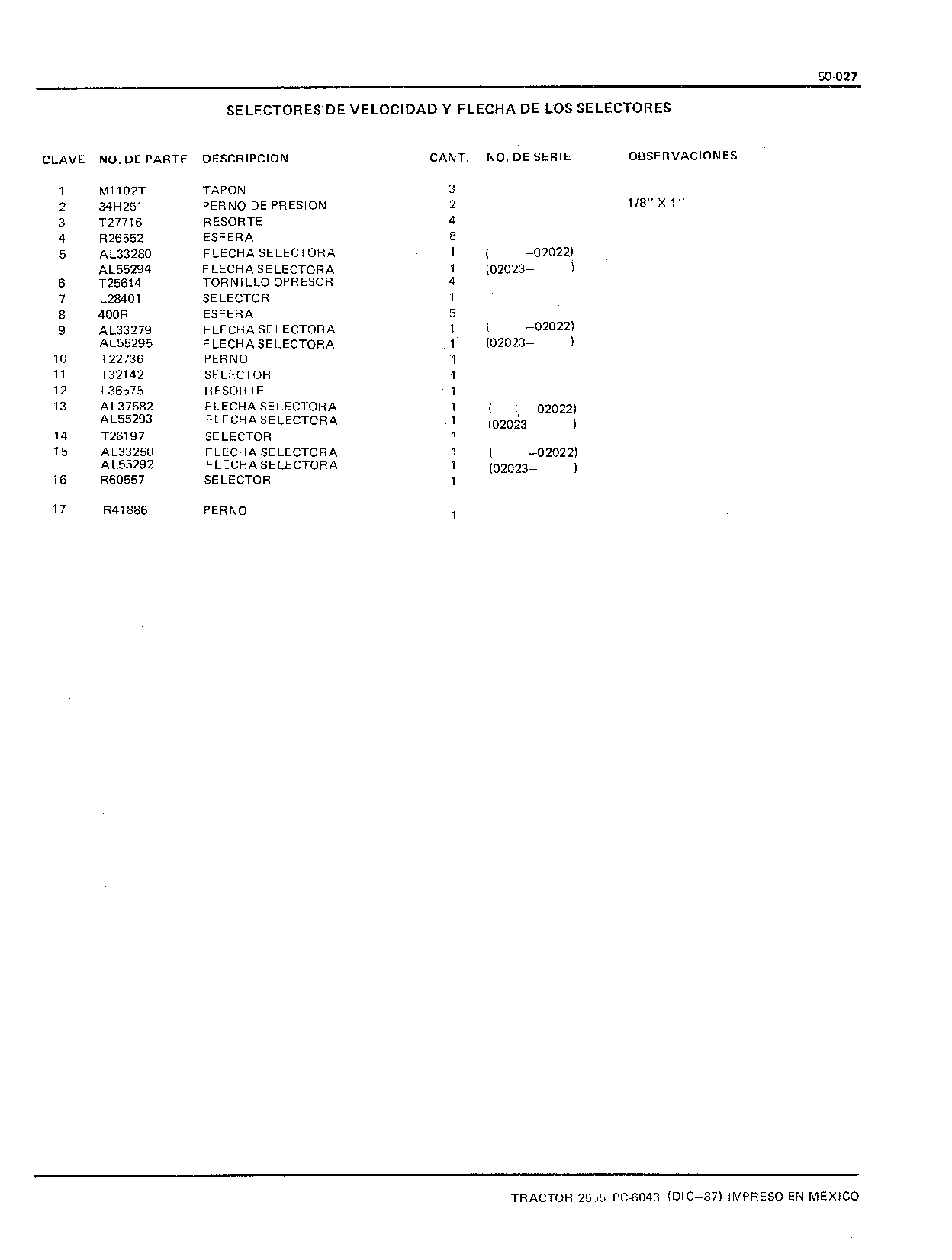 Flecha de Los Selectores y Selectores de Velocidad (Continued)
