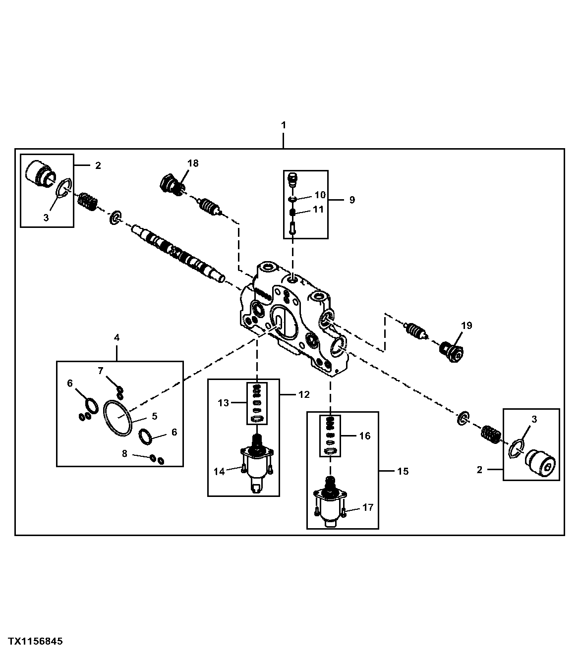 Stabilizer Valve Section, Electro Hydraulic (EH) Controls
