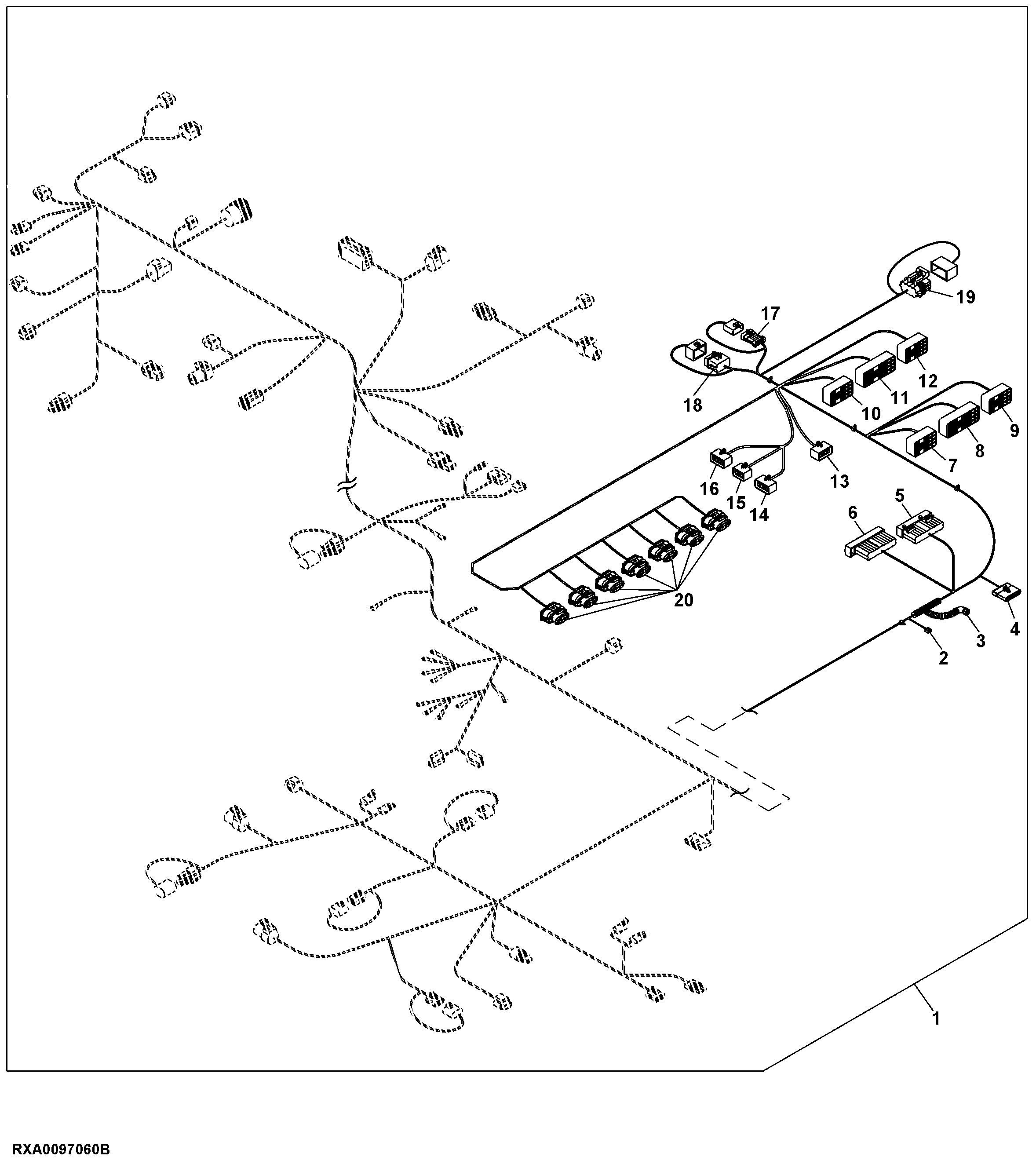 CHASSIS WIRING HARNESS CONNECTORS CONT. (3/3) (ILS)(NON-CERTIFIED)