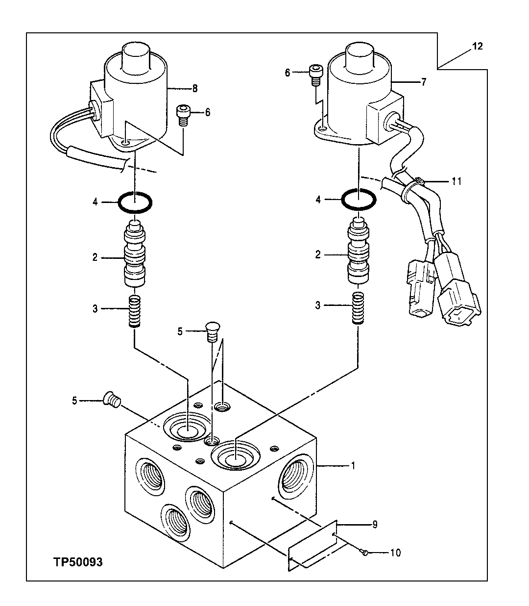 Pilot Shut-Off And Propel Speed Change Solenoid Valves ( - 240004)