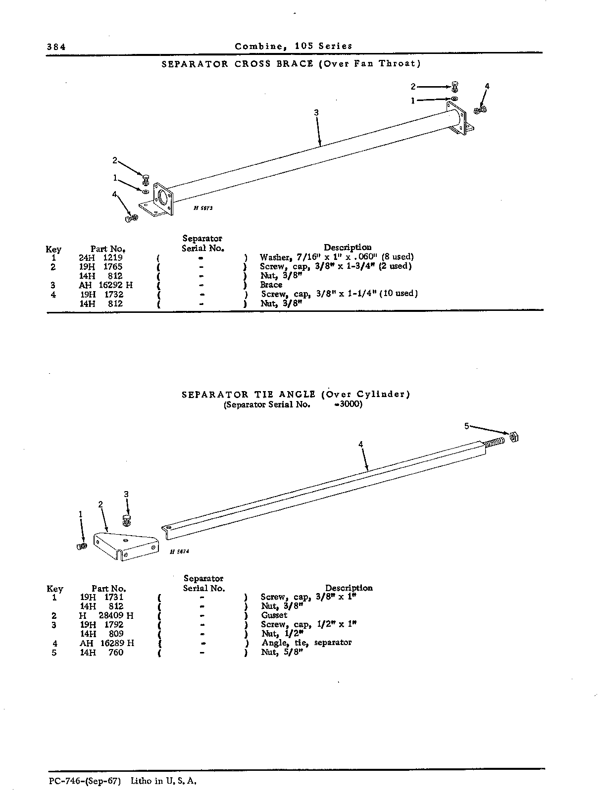 Separator Sheets, Ladder, Inspection Doors, Braces, and Rear Hood (Continued)